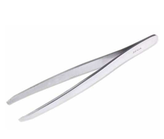 Tweezers 4 Inch Length Floor Grade Stainless Steel NonSterile NonLocking Thumb Handle Blunt Tips