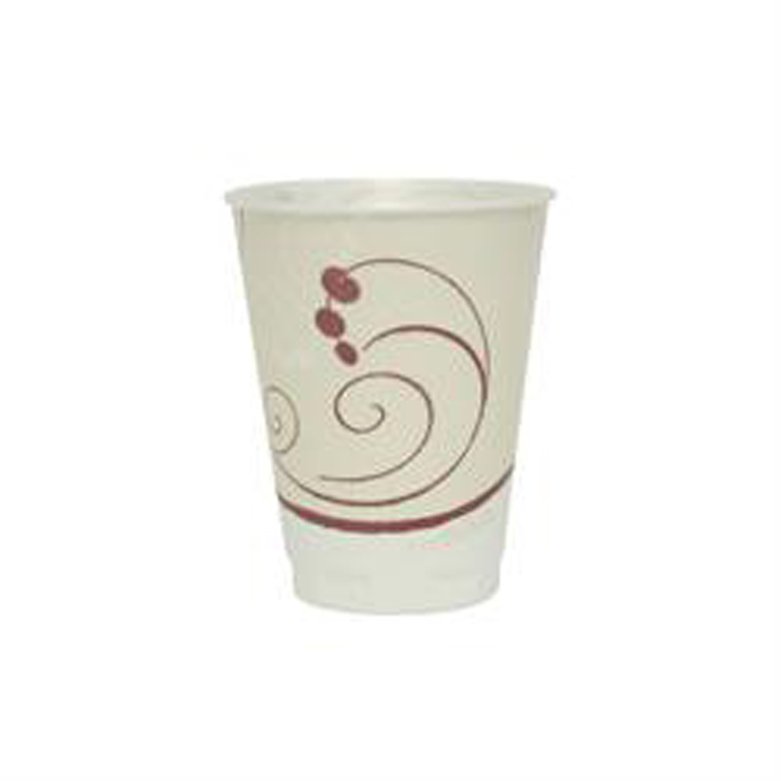 Insulated Drinking Cup Trophy® Plus™ 12 oz. Symphony® Print Paper Disposable