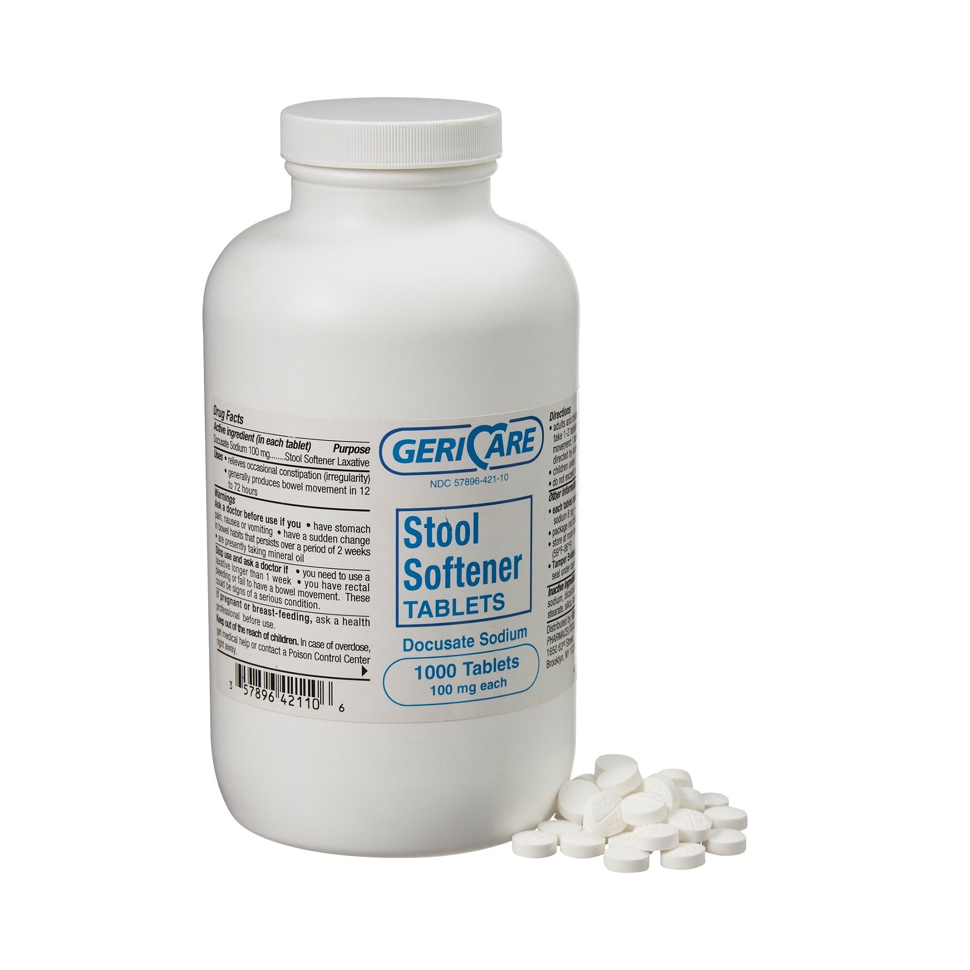 Geri-Care® Docusate Sodium Stool Softener