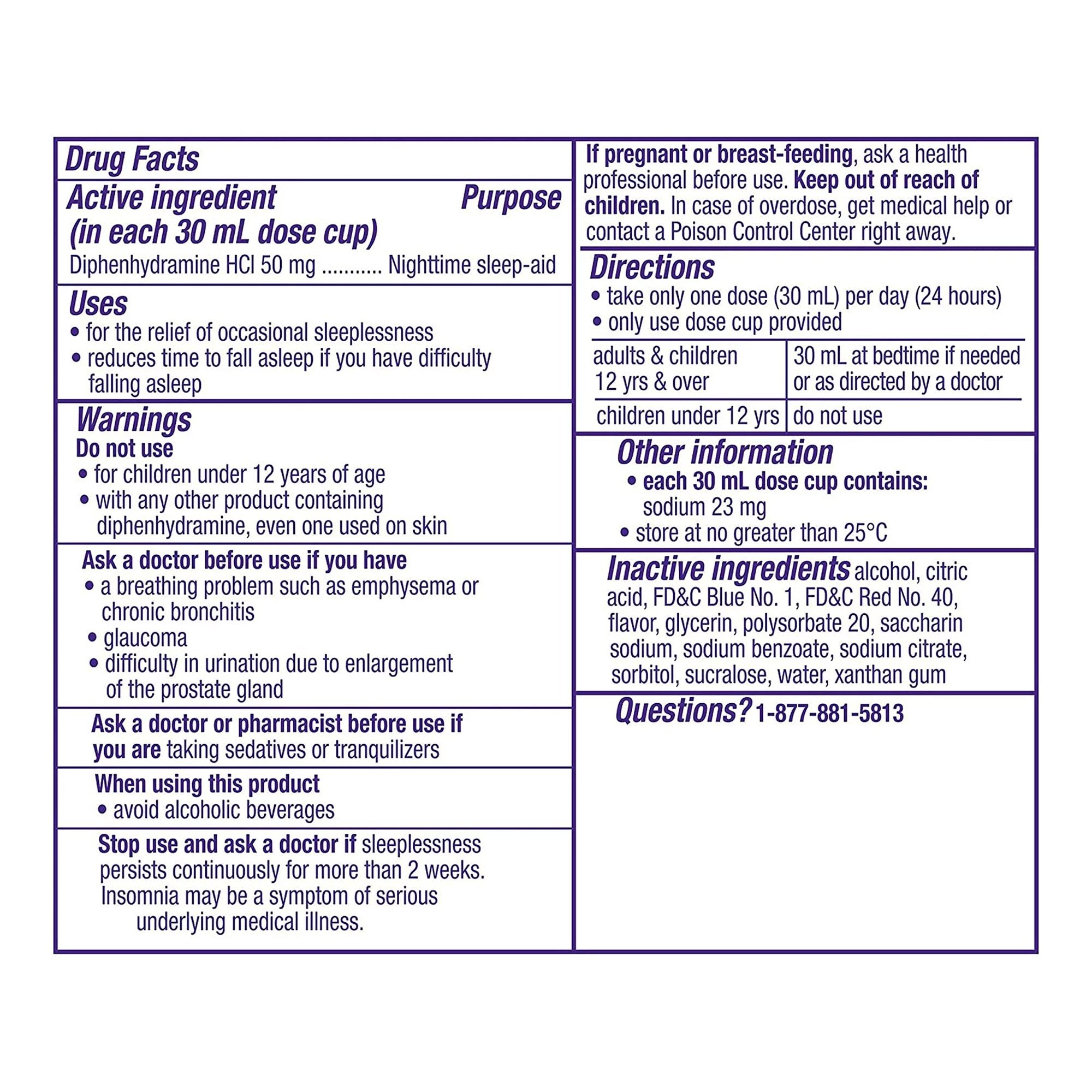 ZzzQuil™ Nighttime Sleep-Aid Liquid, Warming Berry