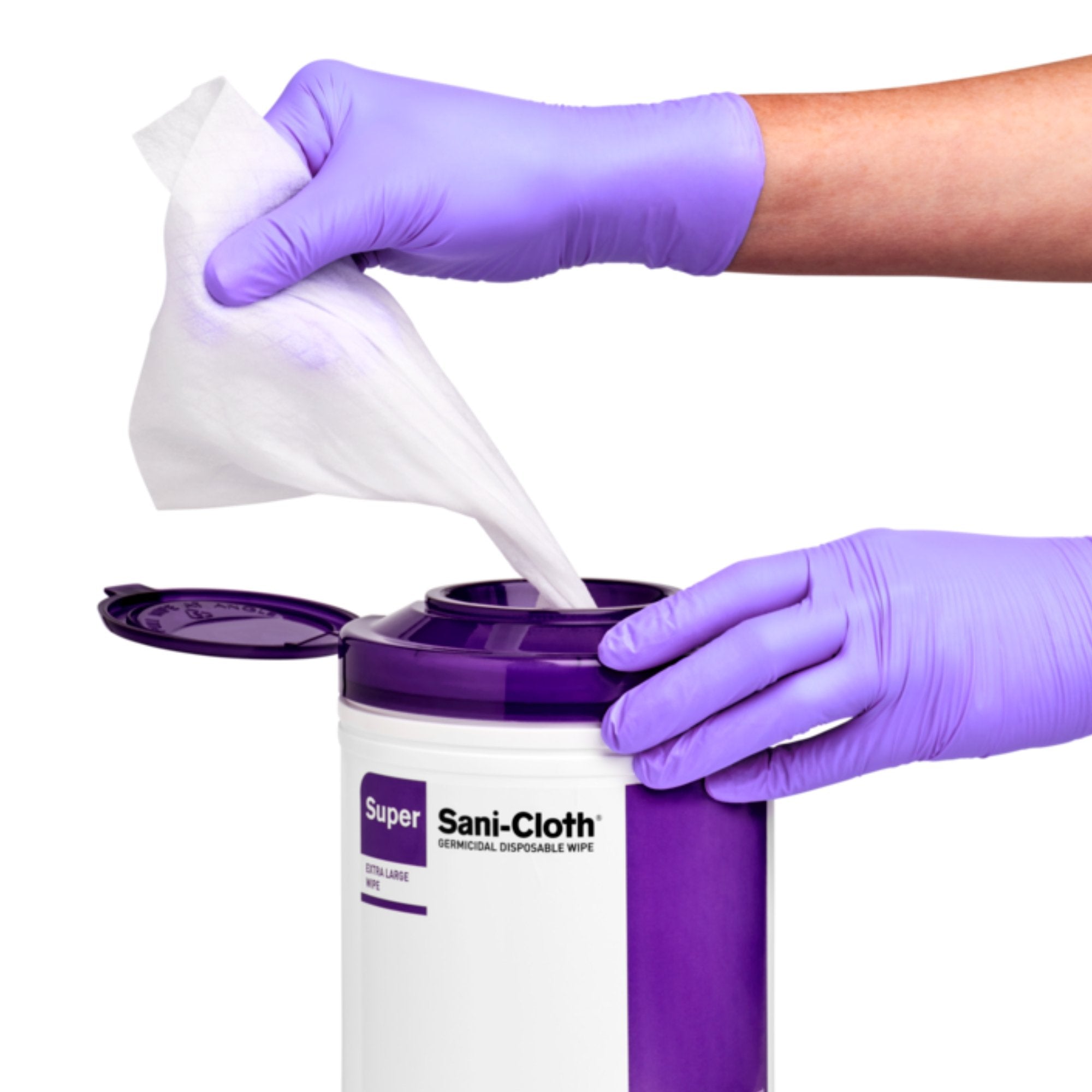 Super Sani-Cloth® Germicidal Disposable Wipe