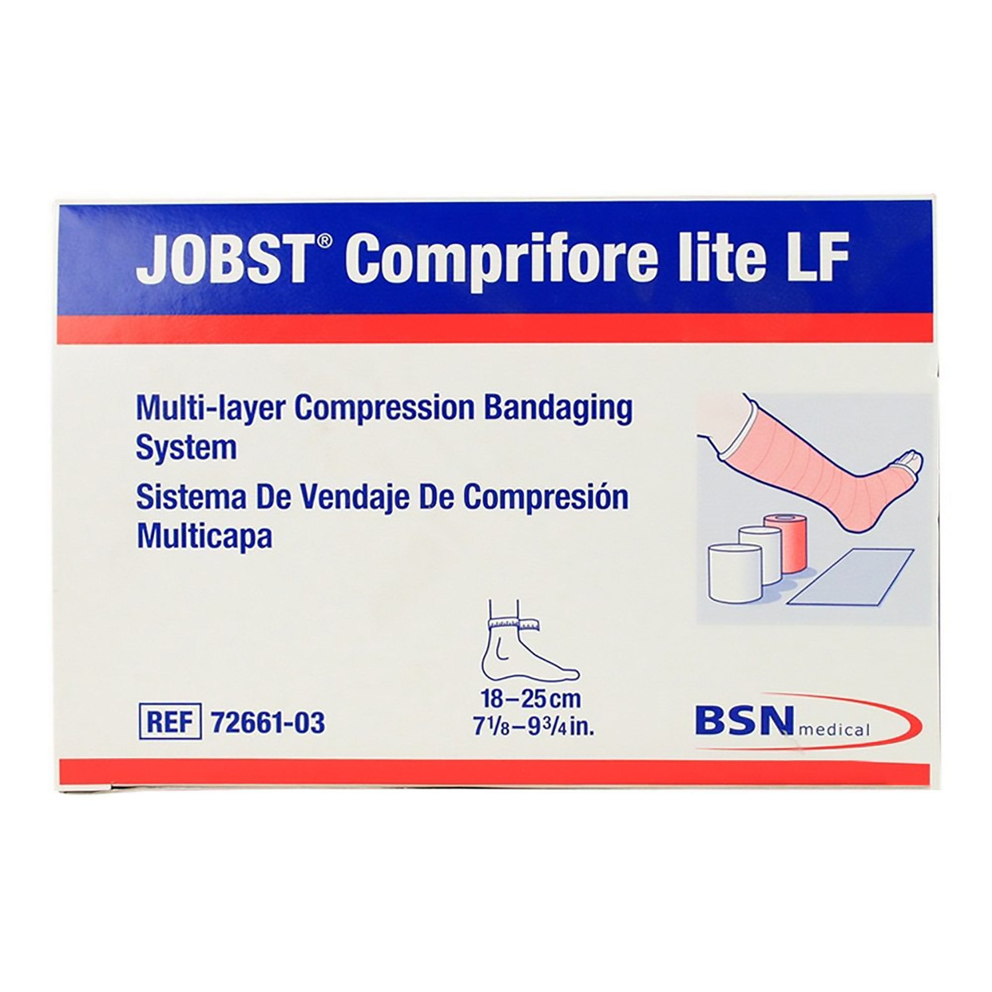 Jobst® Comprifore® lite LF No Closure Three Layer Compression Bandage System