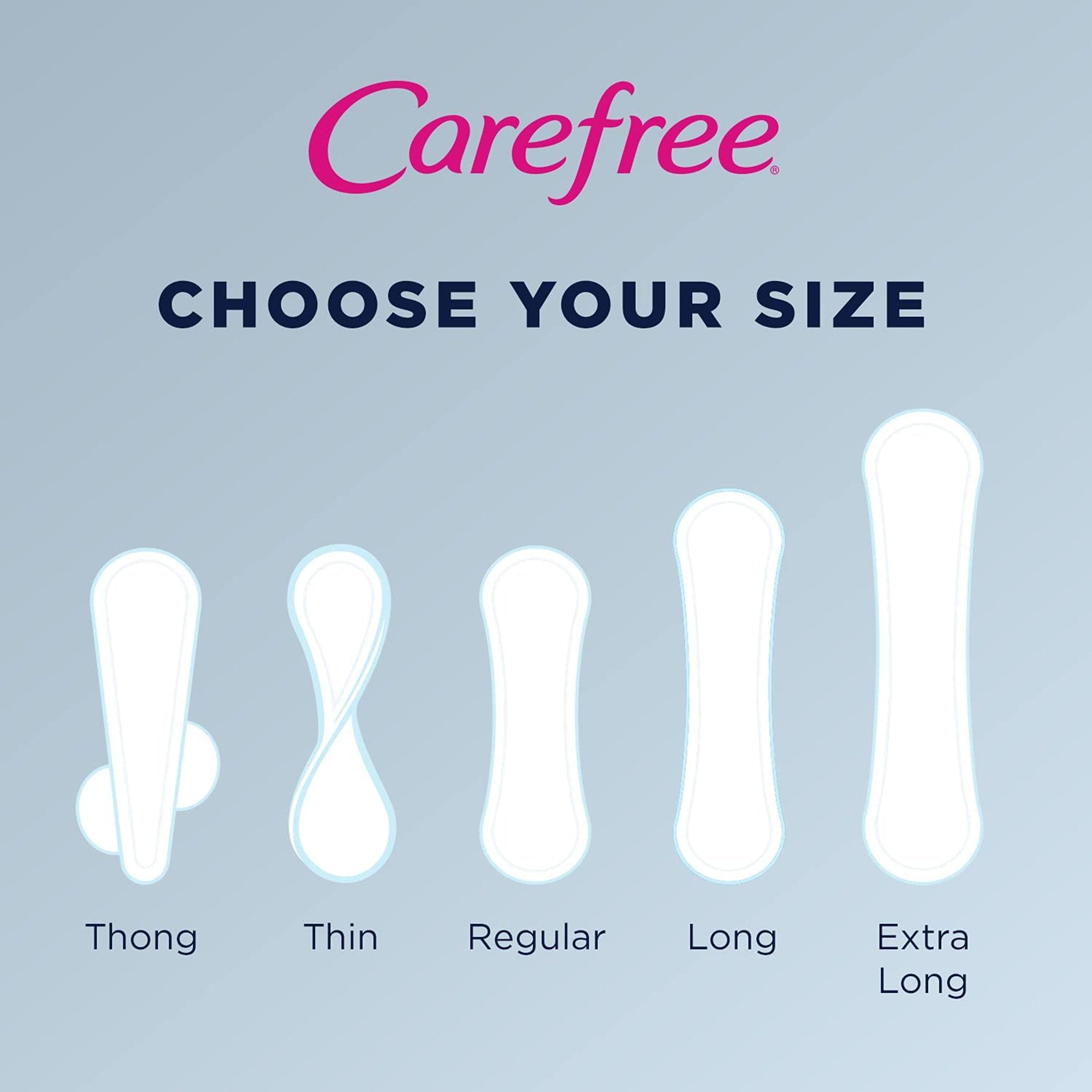 Carefree® Acti-Fresh® Regular Liners