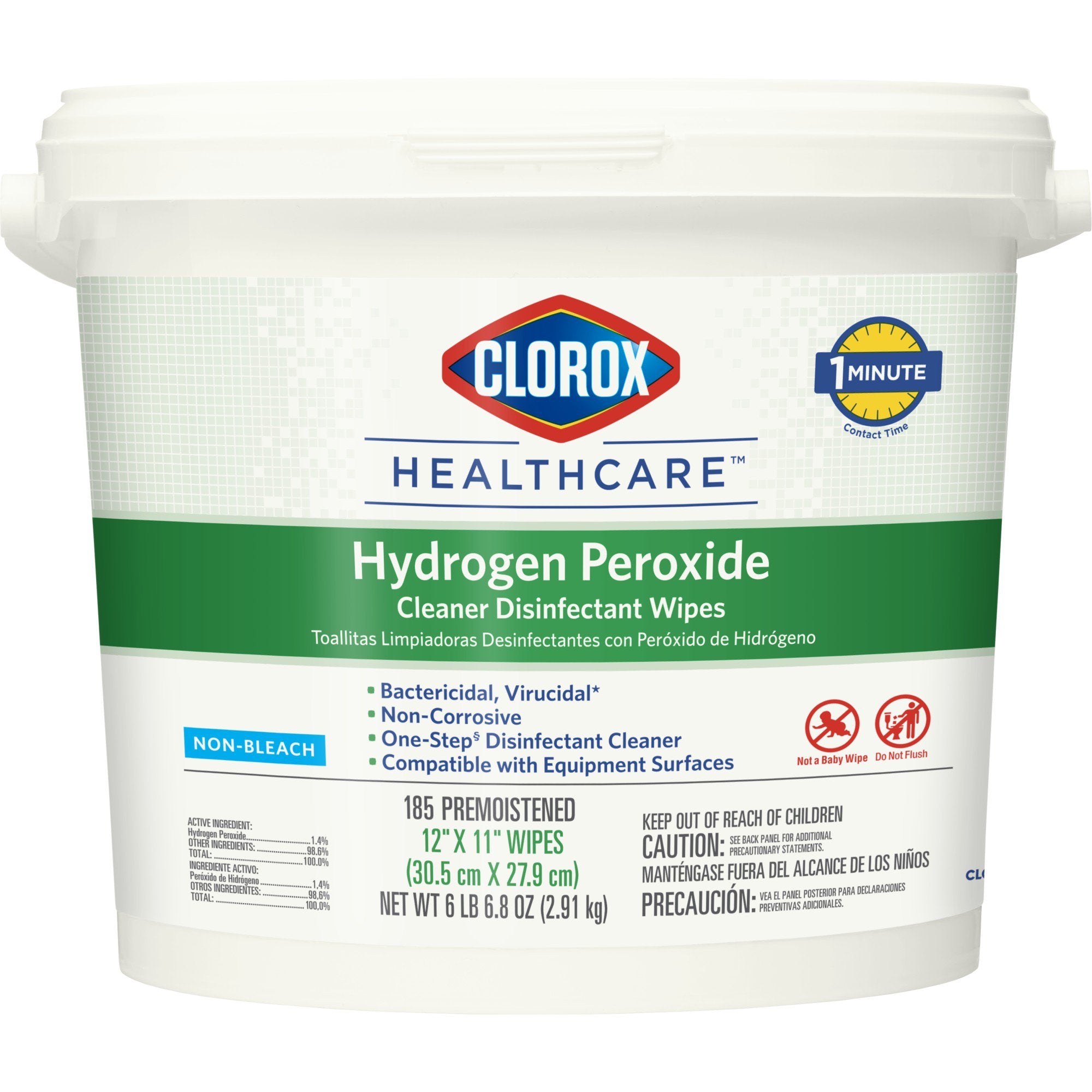 Clorox Healthcare® Hydrogen Peroxide Cleaner Disinfectant Wipes