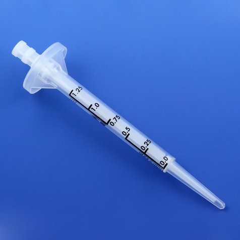 Dispenser Syringe Tip 1.25 mL Graduated NonSterile