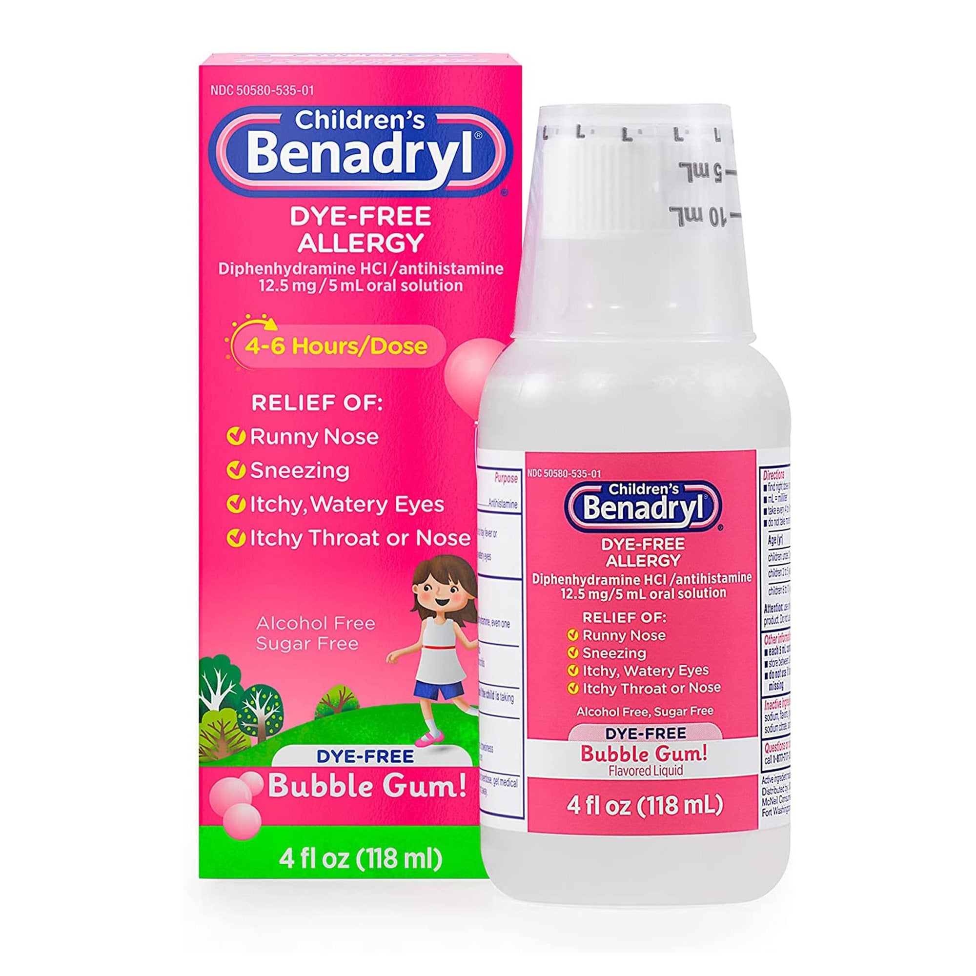 Children's Benadryl® Bubble Gum Flavor Children's Allergy Relief