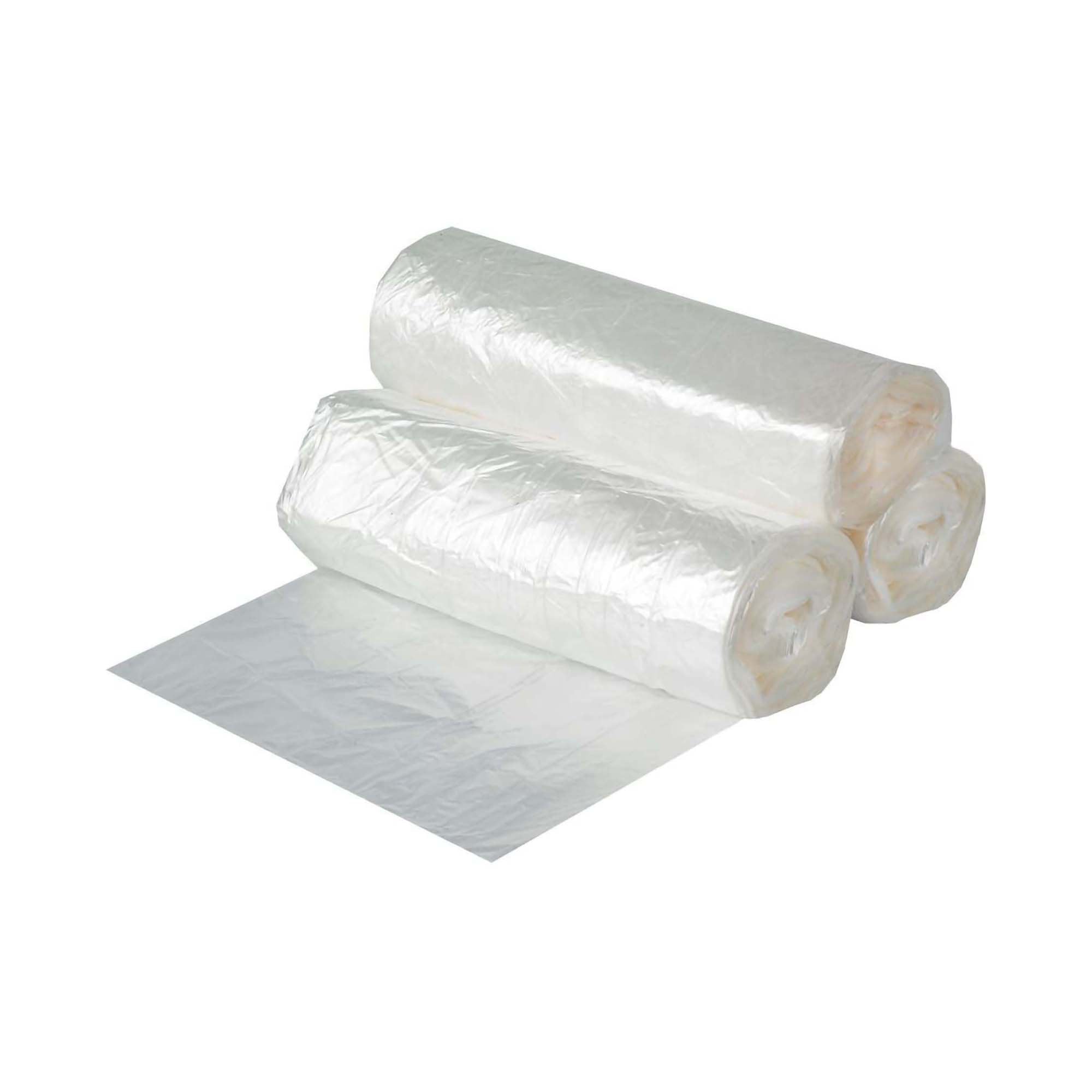 Trash Bag Heritage™ 33 gal. Clear LLDPE 0.90 mil 33 X 39 Inch Star Seal Bottom Flat Pack