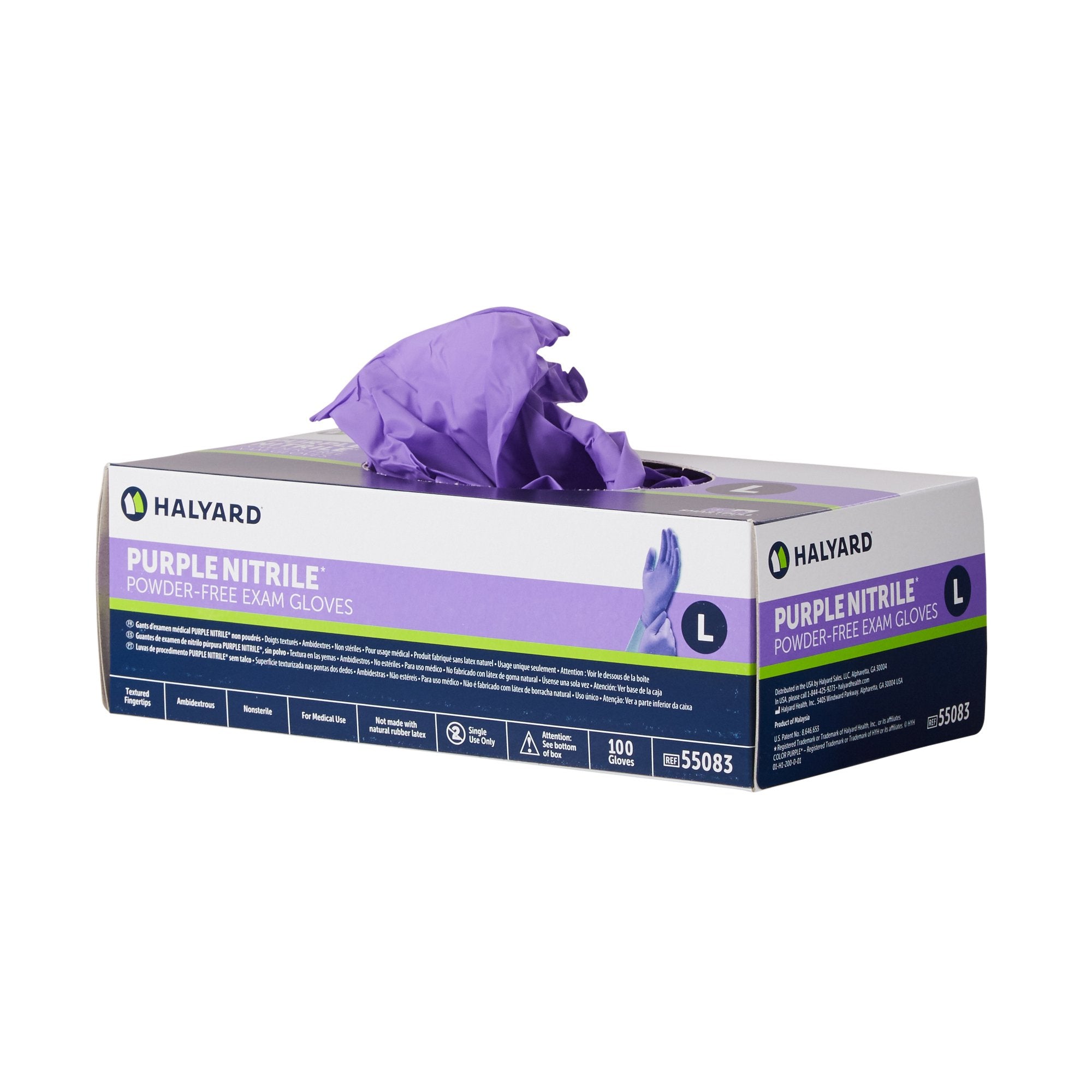 Purple Nitrile® Nitrile Exam Glove, Large