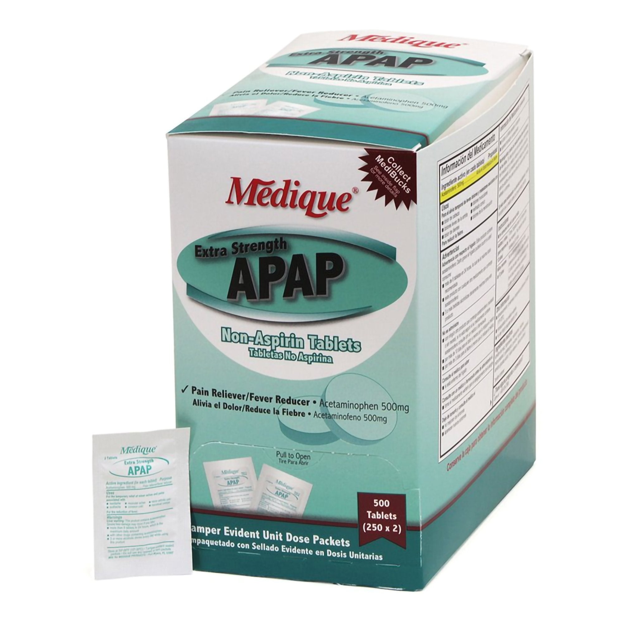 APAP Acetaminophen Pain Relief