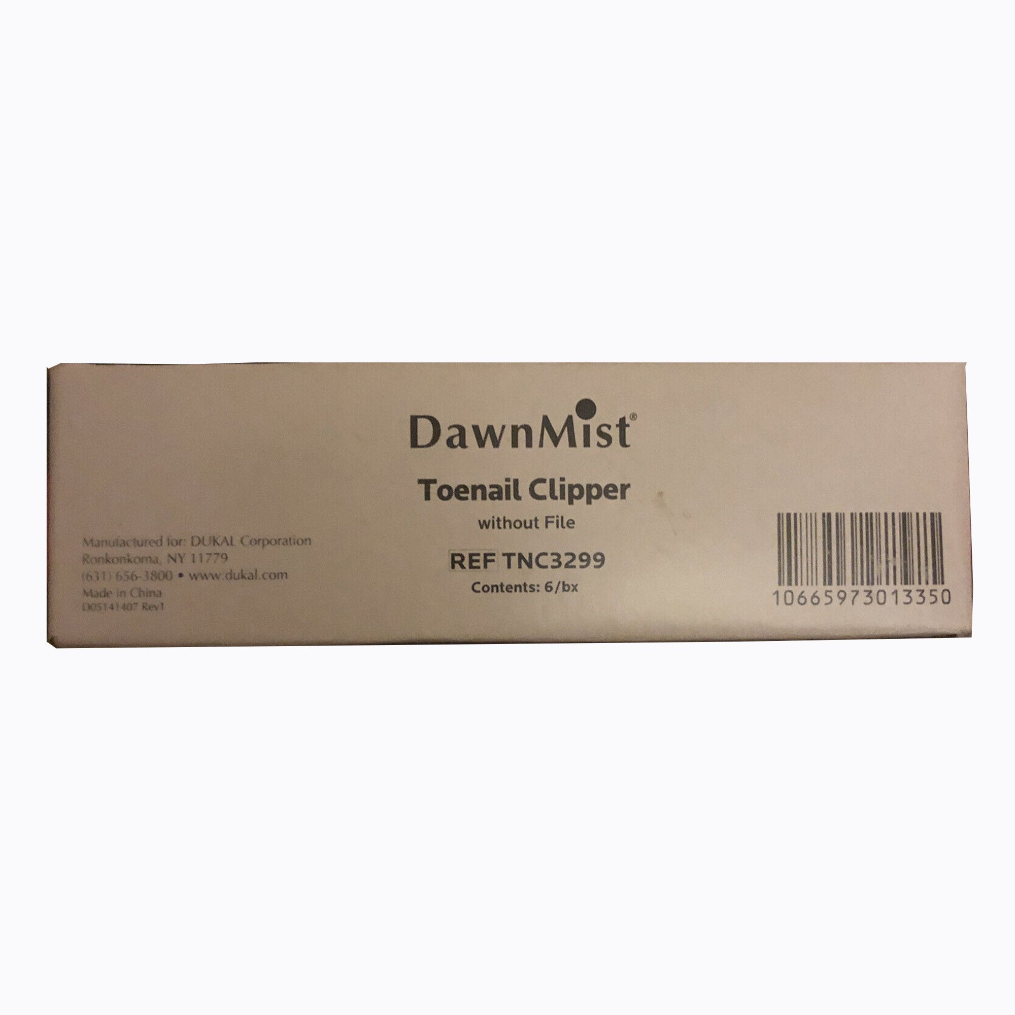 DawnMist® Toenail Clippers without File