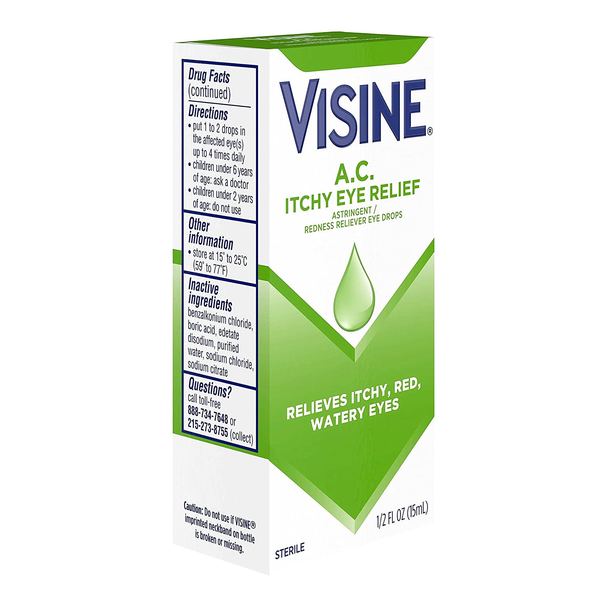 Visine® AC® Ultra Itchy Eye Relief Drops