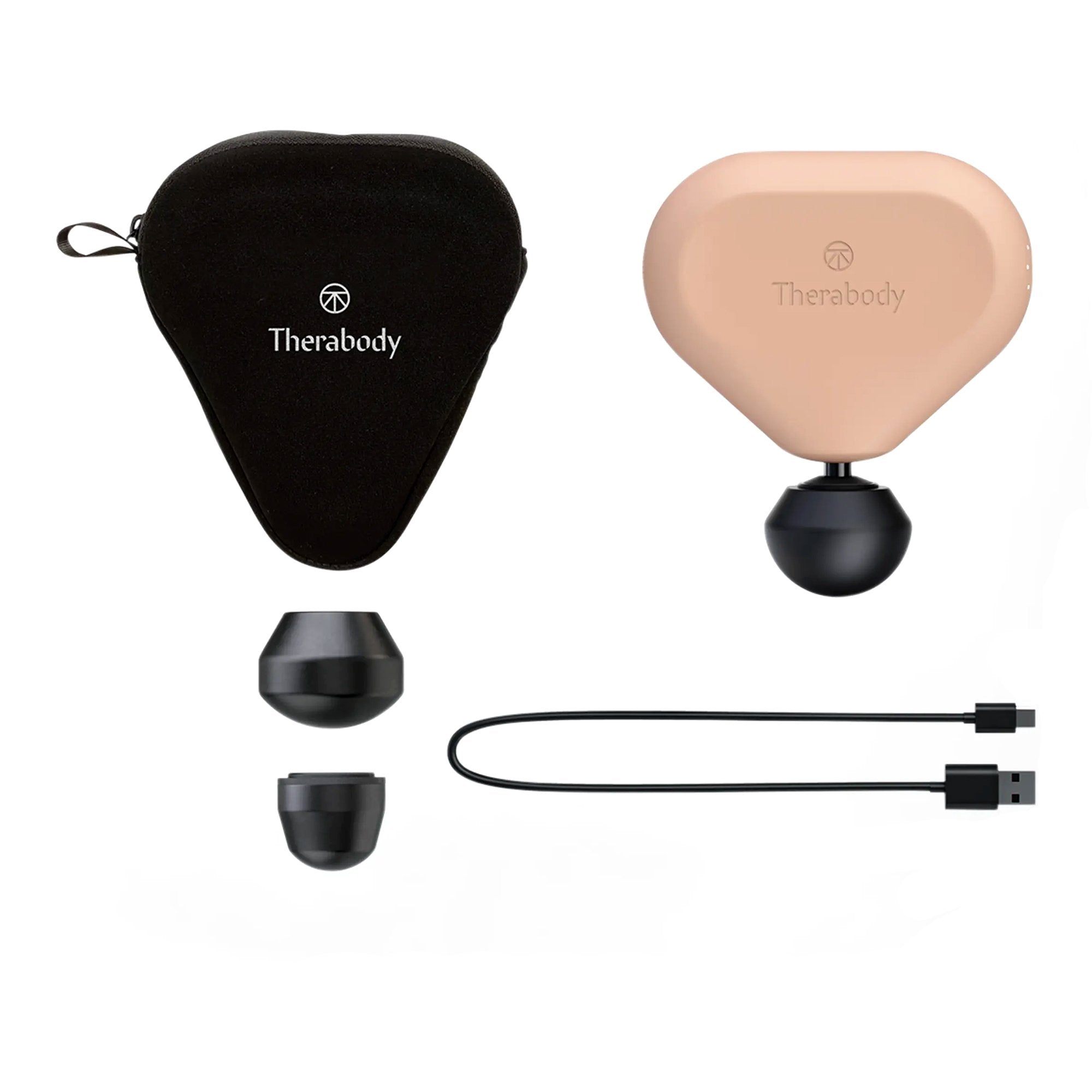 Theragun mini™ Hand-Held Massager, Desert Rose