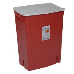 SharpSafety™ Perfusion Waste Container, 30 Gallon, 27-1/2 x 15-1/4 x 21-1/4 Inch