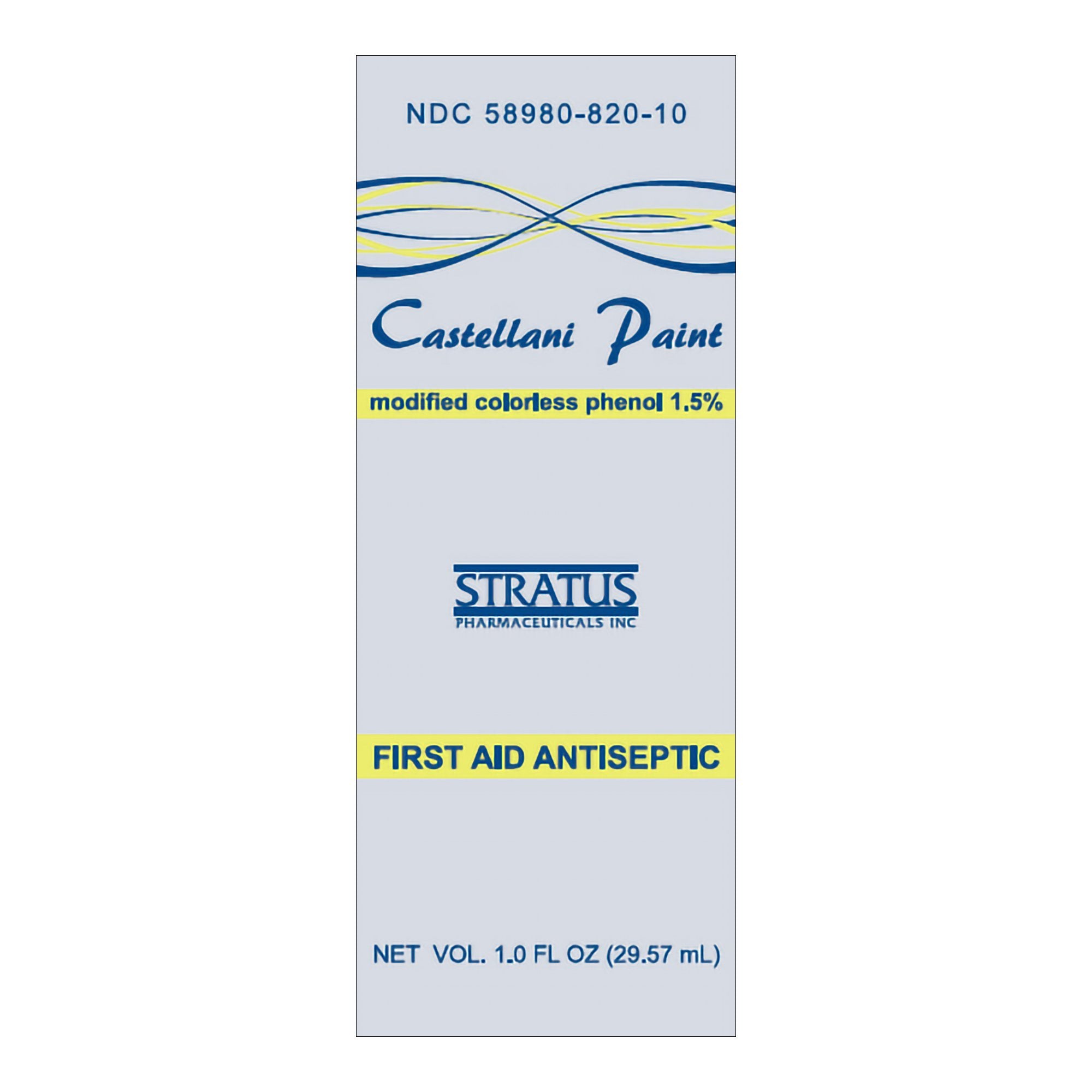 Antiseptic Topical Liquid 1 oz. Bottle