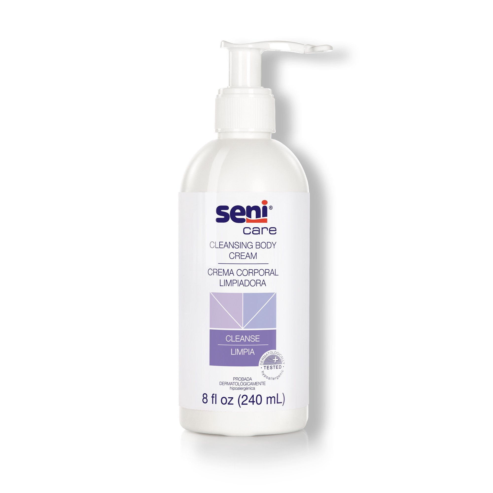 Seni® Care Rinse Free Body Wash, 8 oz. Pump Bottle