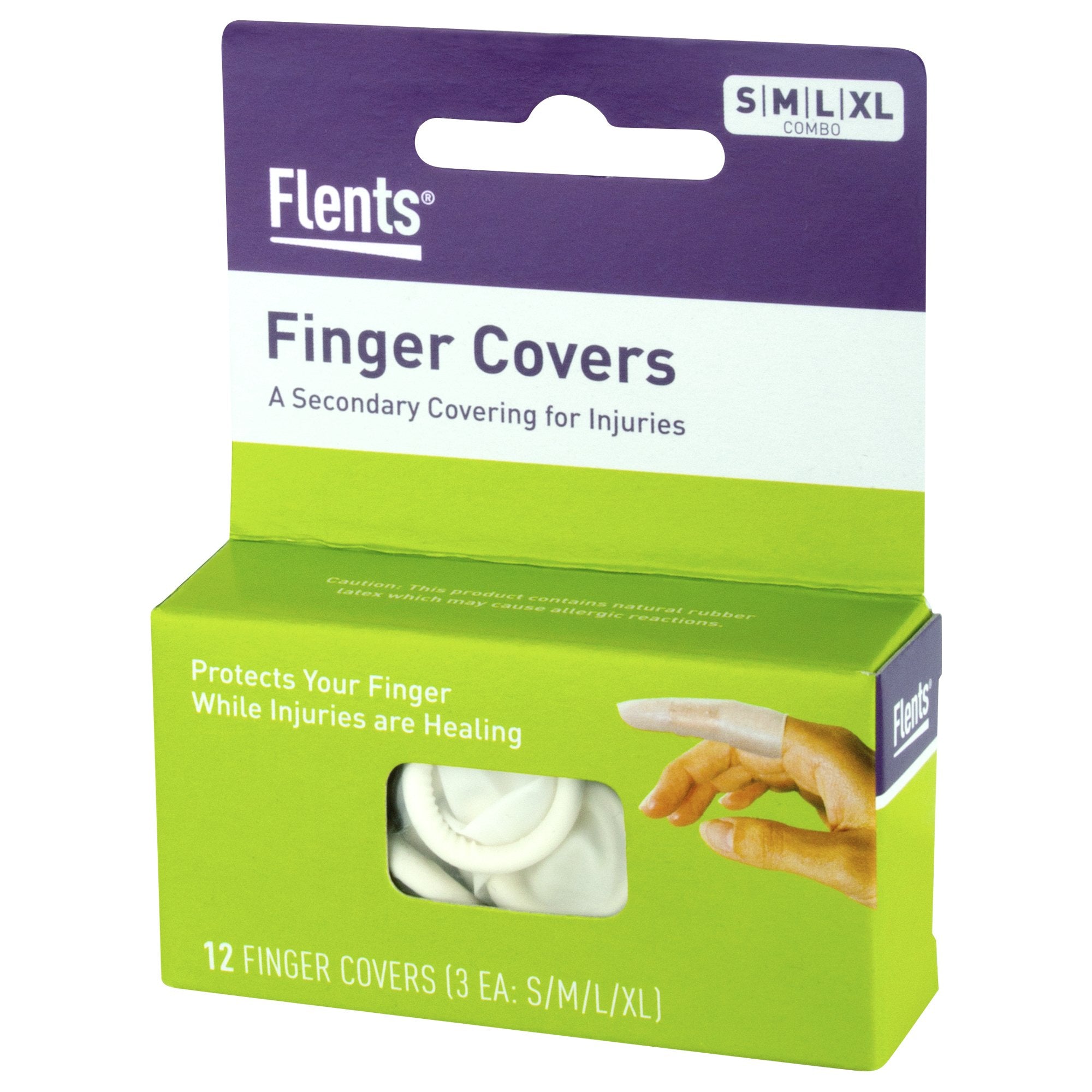 Finger Cot Flents™ Assorted Sizes Powder Free NonSterile