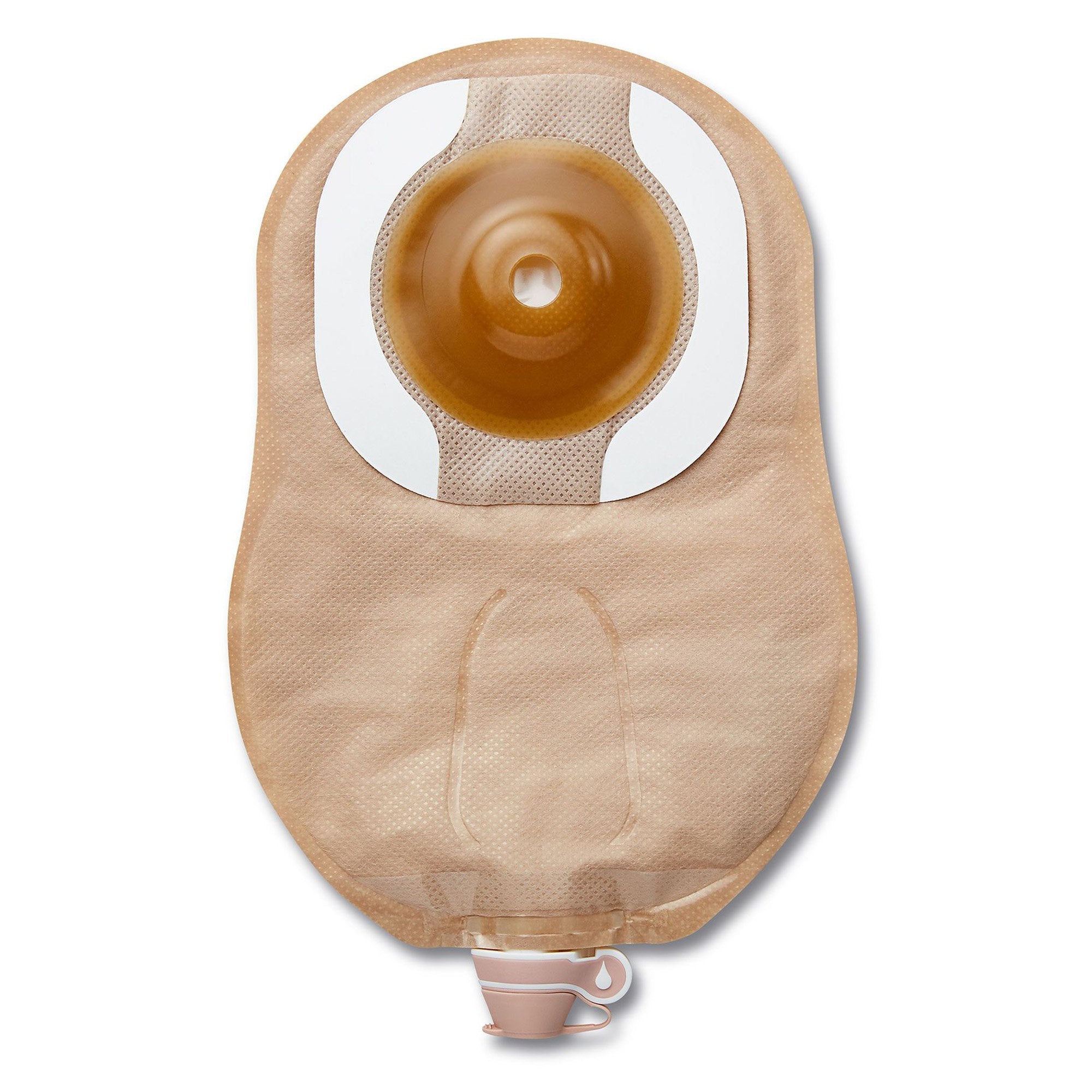 Urostomy Pouch Premier™ One-Piece System 9 Inch Length Convex, Pre-Cut Drainable