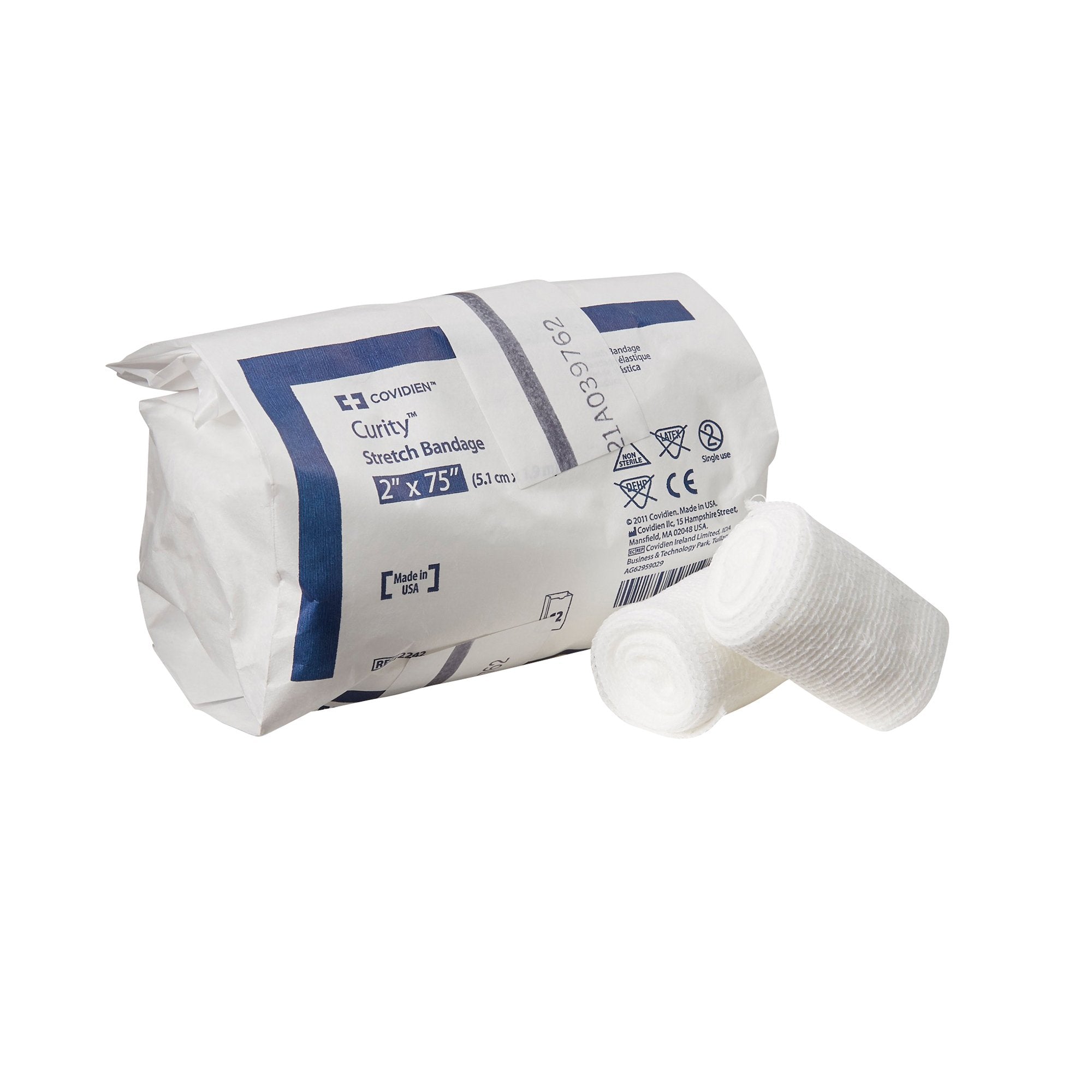 Curity™ Nonsterile Conforming Bandage, 2 x 75 Inch