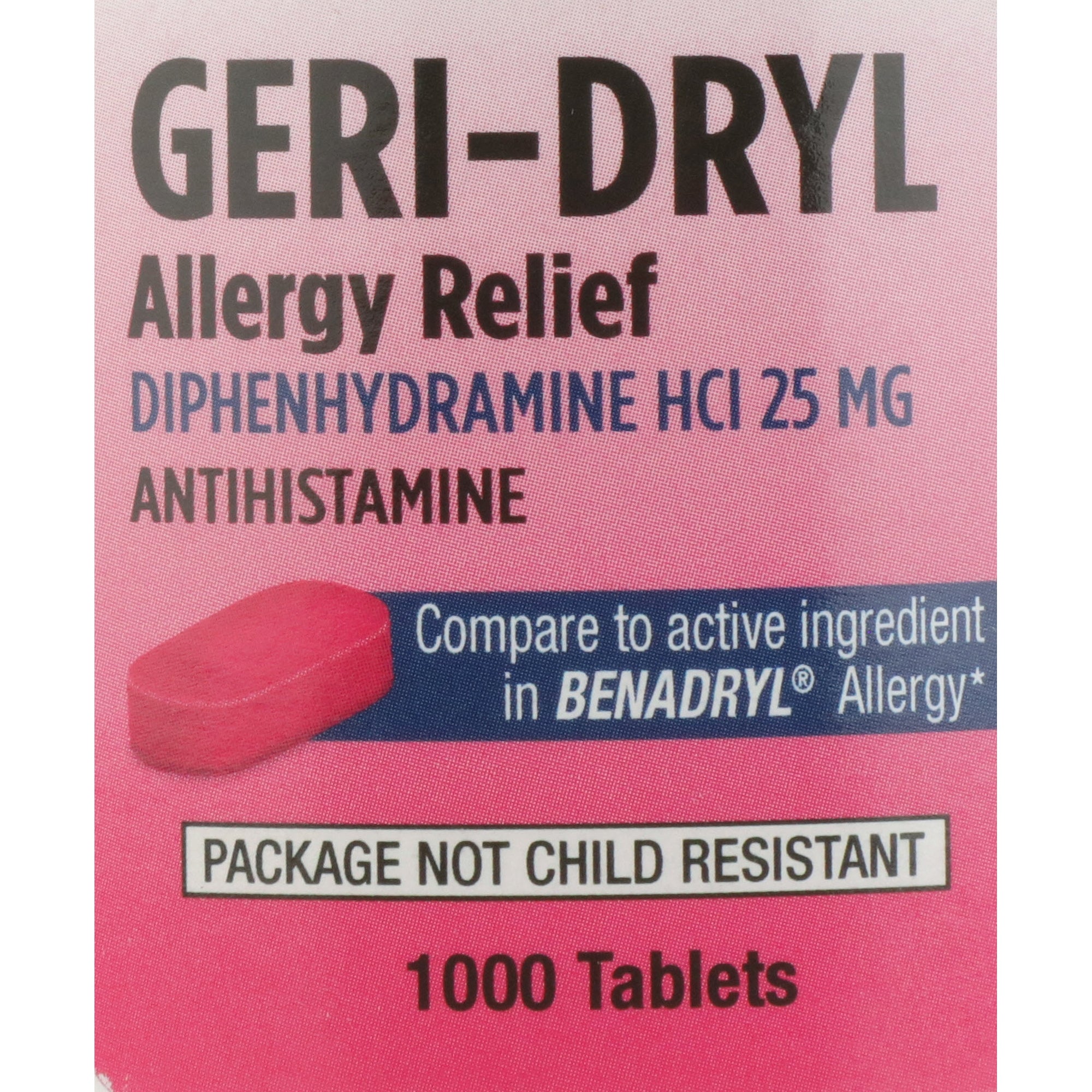 Geri-Care® Diphenhydramine Allergy Relief