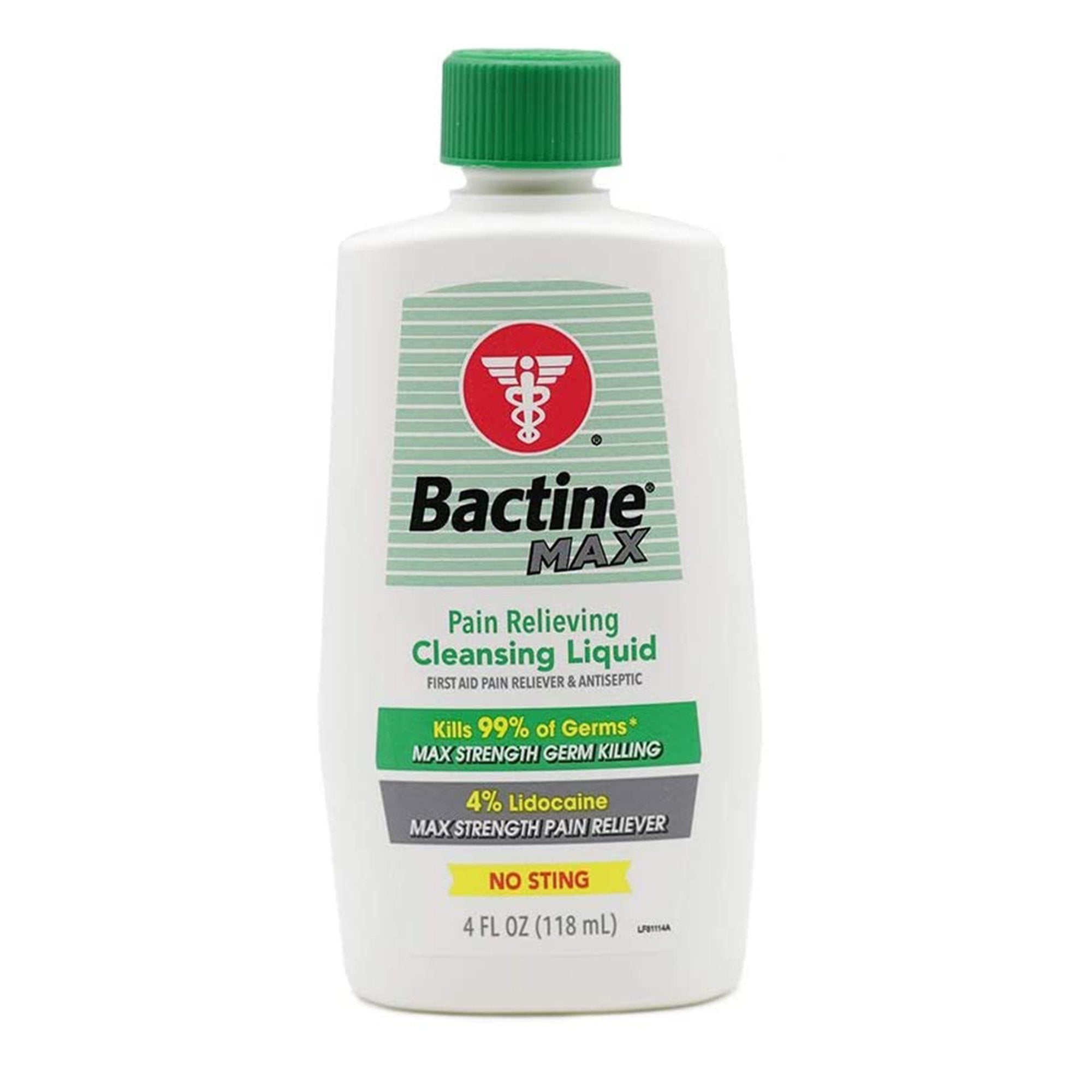 Pain Relieving Antiseptic Bactine® MAX Topical Liquid 4 oz. Bottle