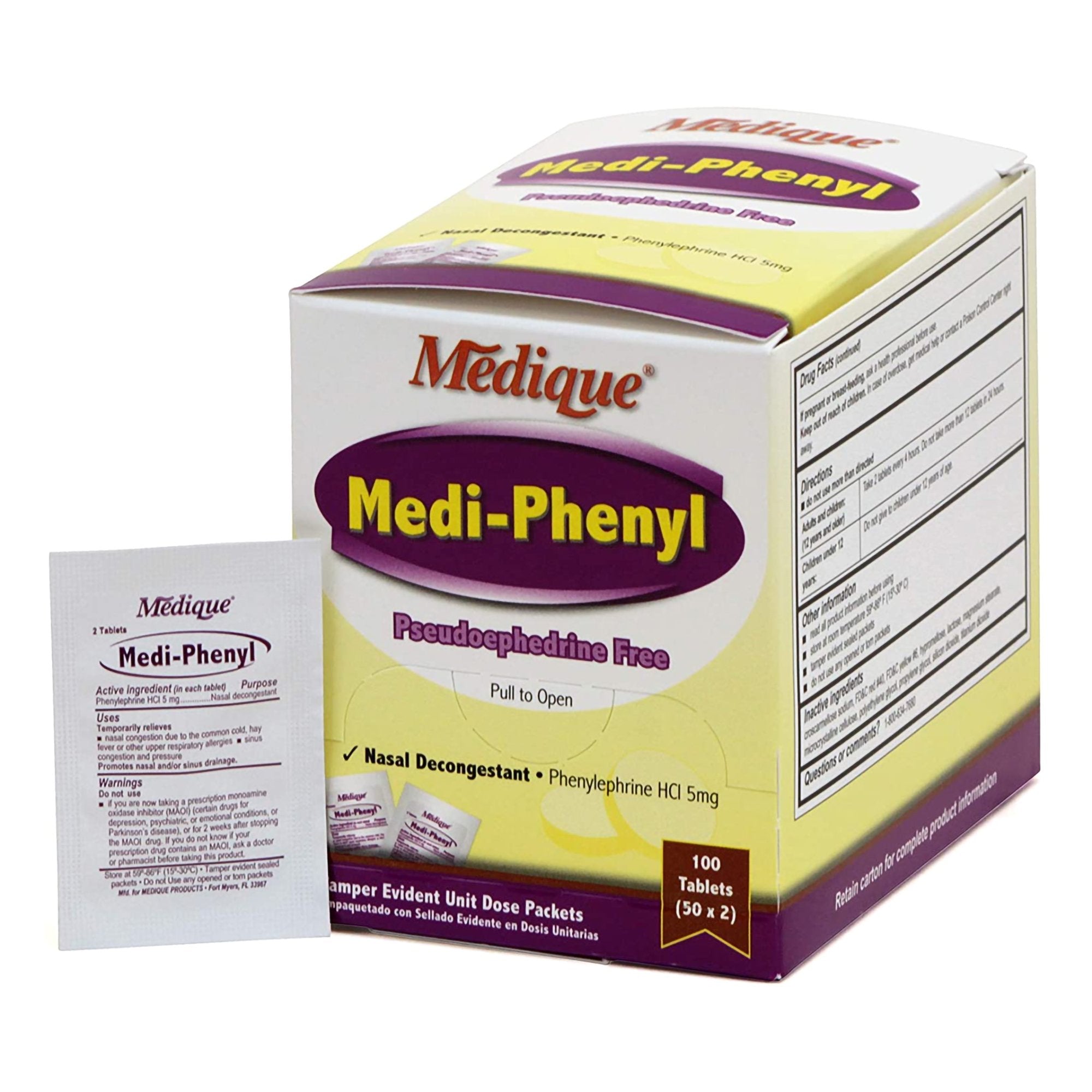 Medi-Phenyl Pseudoephedrine Nasal Decongestant