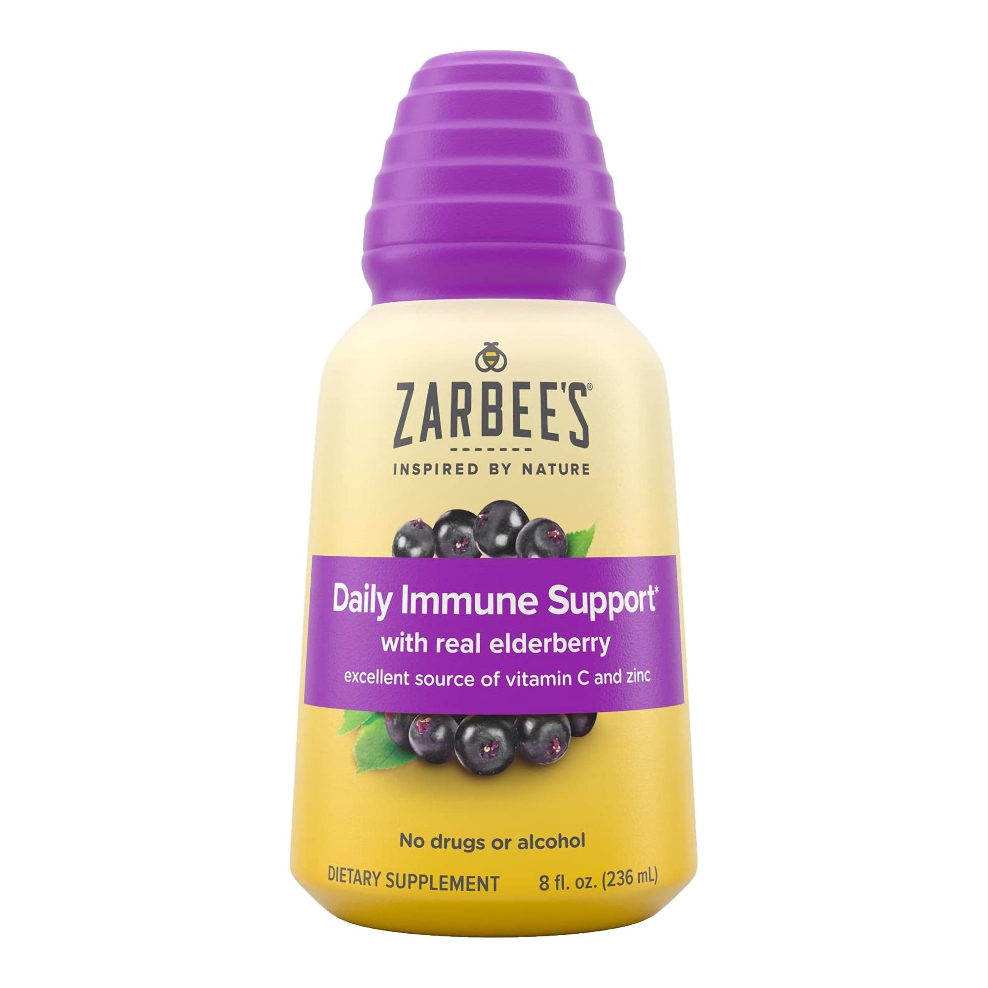 Cold and Cough Relief Zarbee's® Daily Immune Support 356 mg Strength Syrup 8 oz.