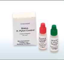 Infectious Disease Immunoassay Control Set Status First® H. Pylori Positive Level / Negative Level 2 mL