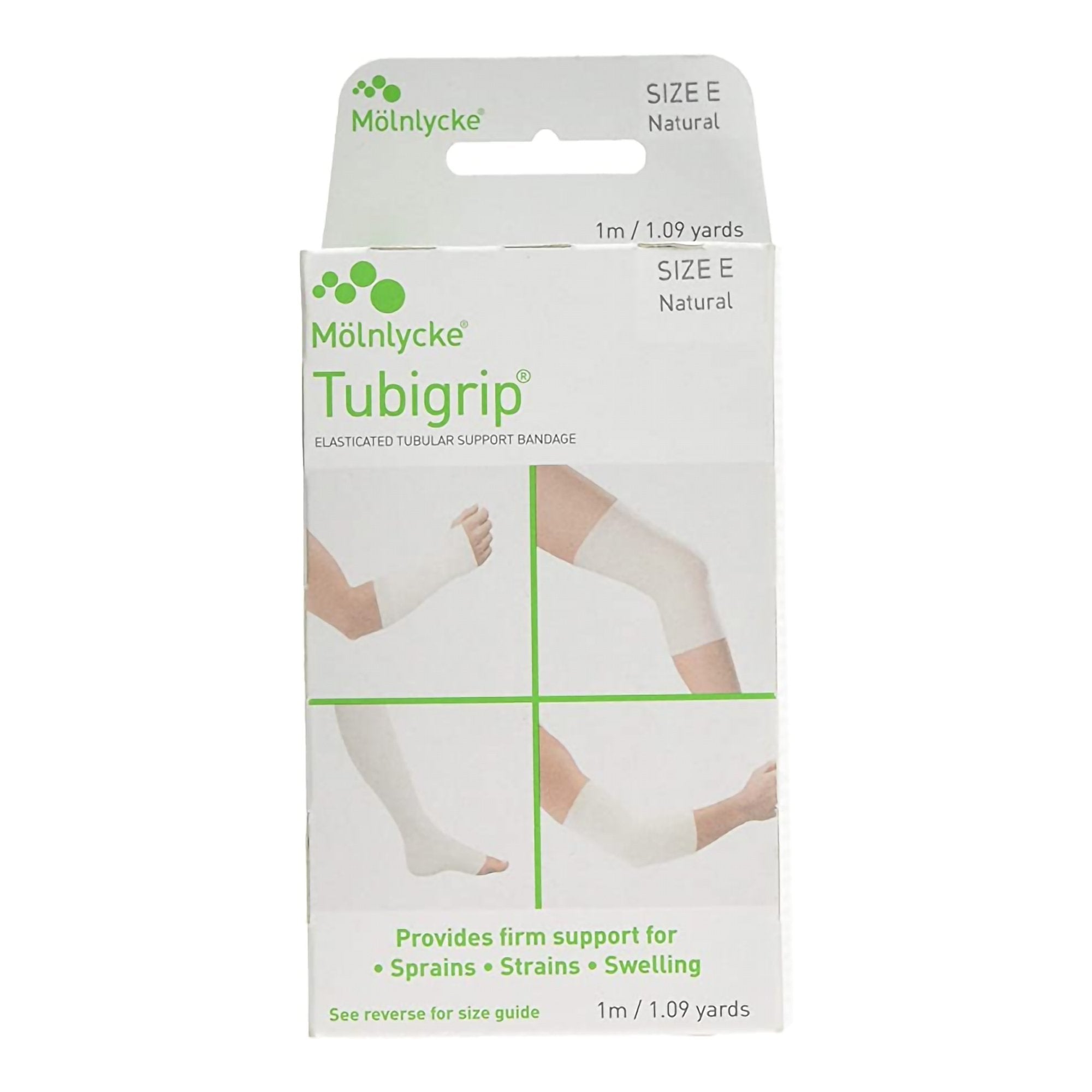 Tubigrip® Pull On Elastic Tubular Support Bandage, 1 Meter, Size E