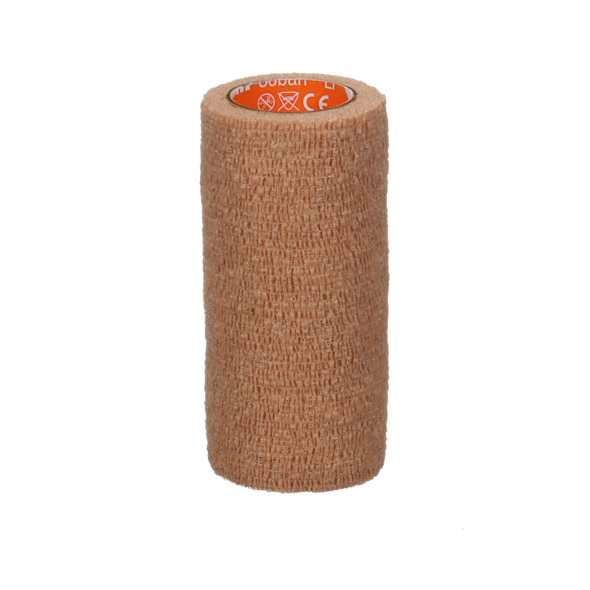 Cohesive Bandage 3M™ Coban™ NL 4 Inch X 2 Yard Self-Adherent Closure Tan NonSterile Standard Compression