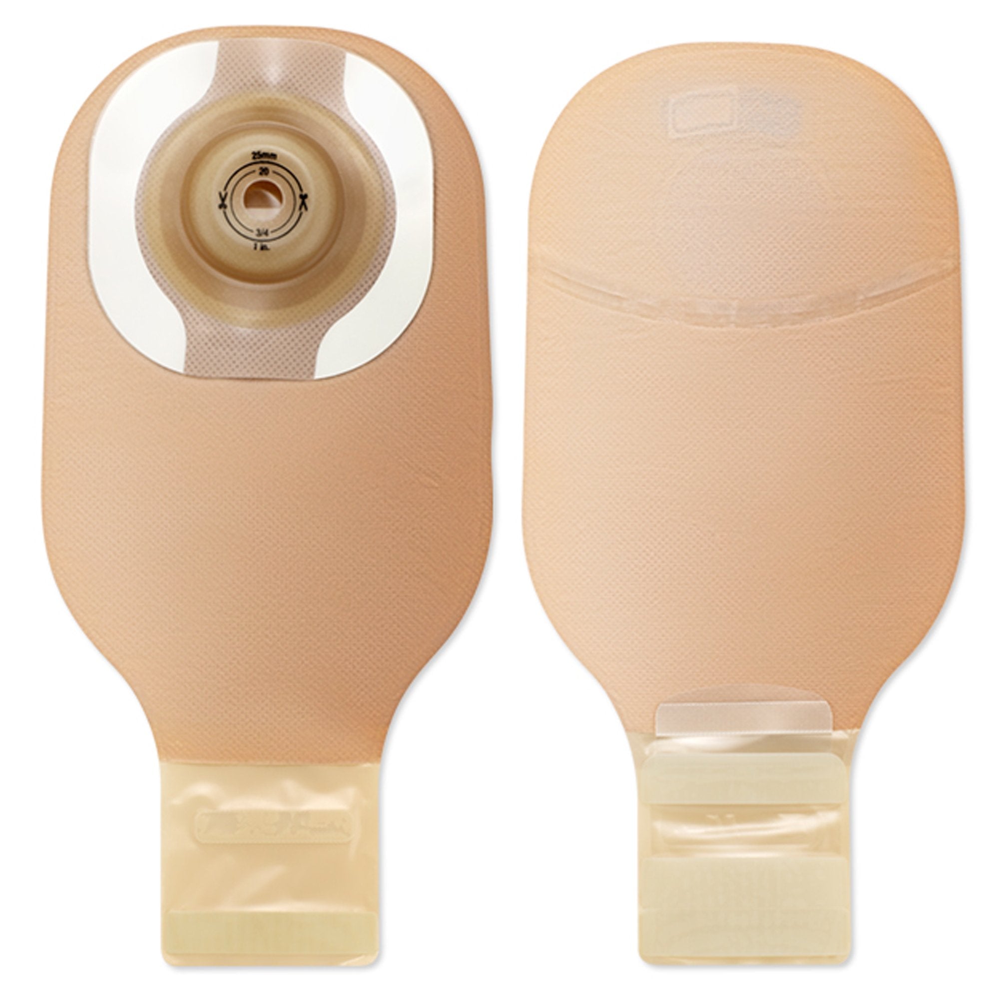 Ostomy Pouch Premier™ One-Piece System 12 Inch Length Soft Convex, Trim to Fit Up to 1-1/2 Inch Stoma Drainable