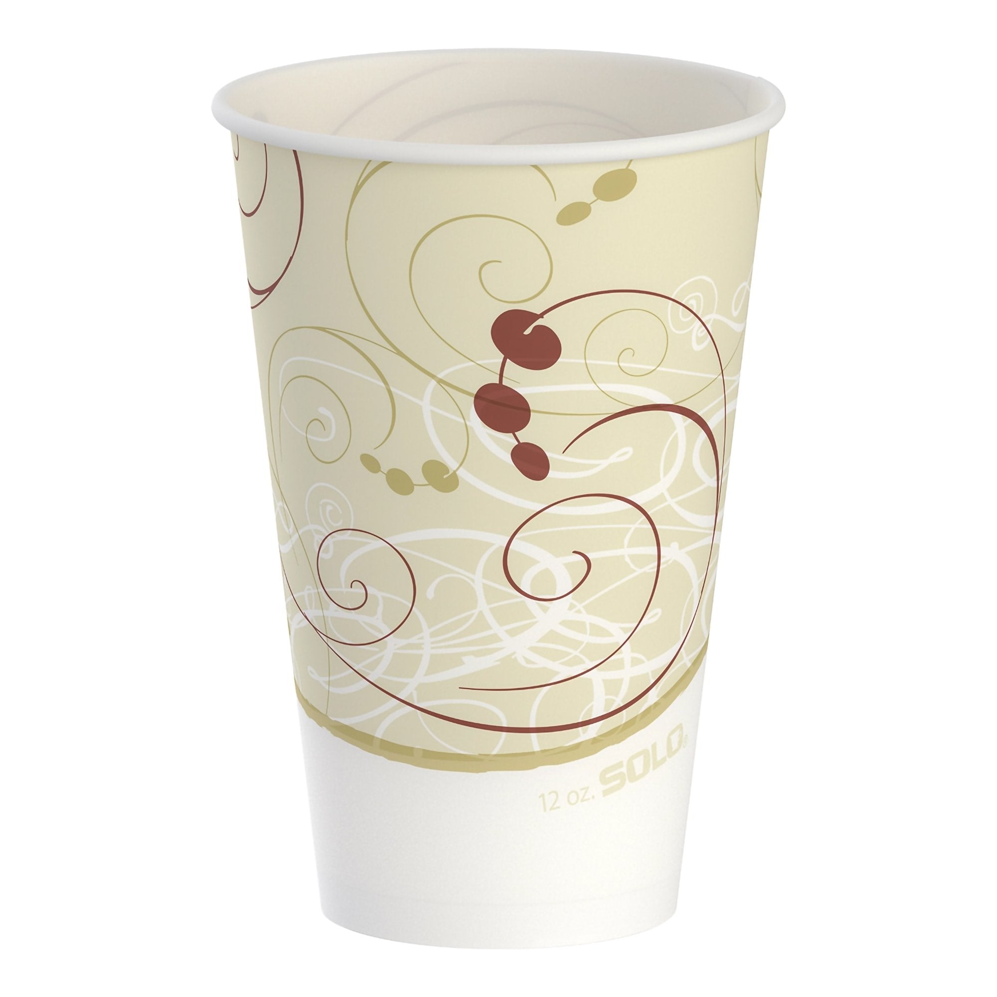 Drinking Cup Solo® 12 oz. Symphony® Print Wax Coated Paper Disposable