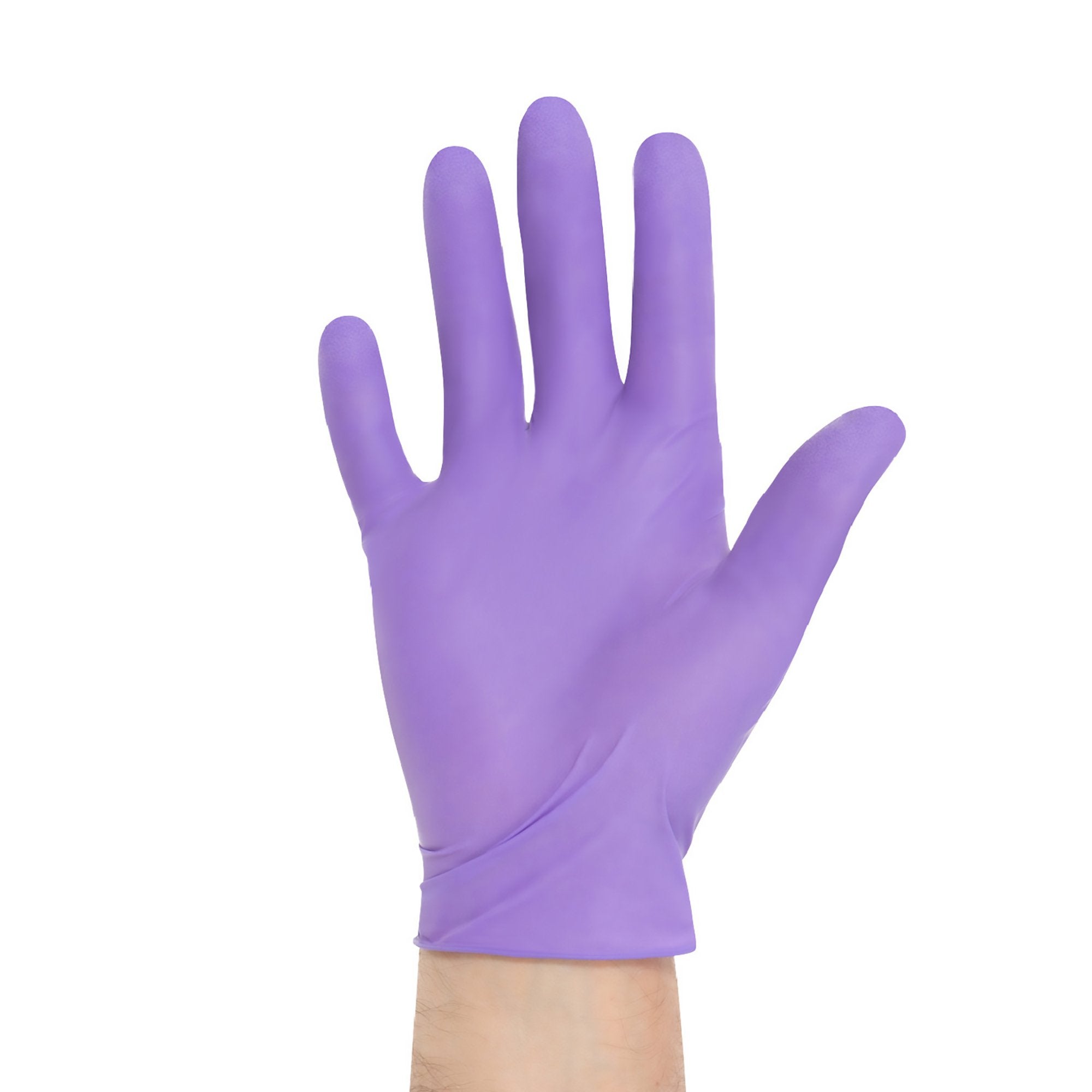 Purple Nitrile-Xtra™ Nitrile Extended Cuff Length Exam Glove, Medium