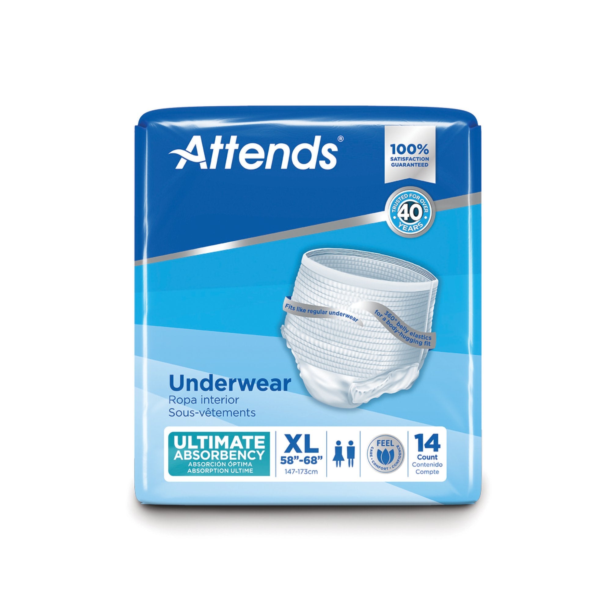 Attends® Advanced Underwear, X-Large