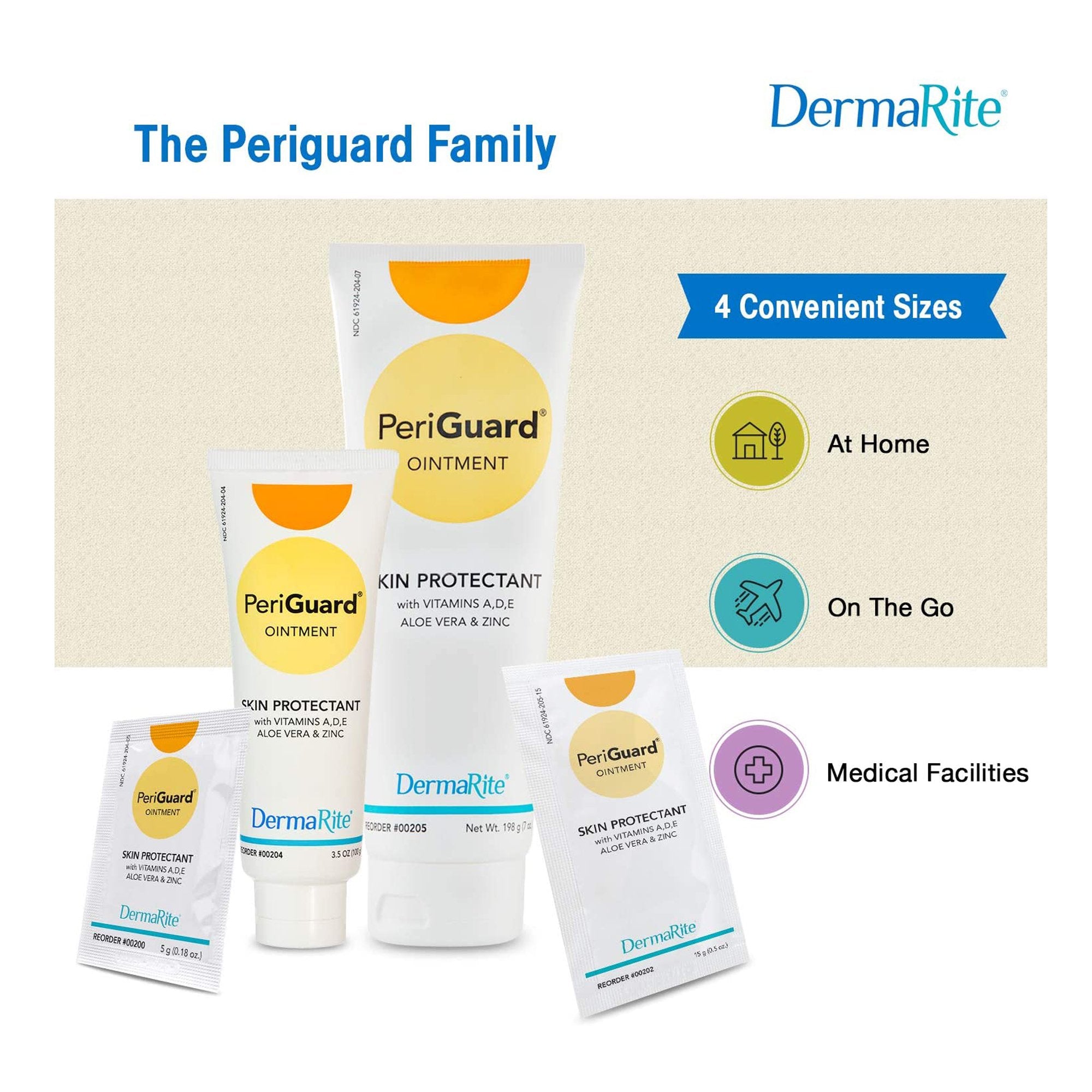 DermaRite PeriGuard Skin Protectant Scented Ointment, 7 oz Tube