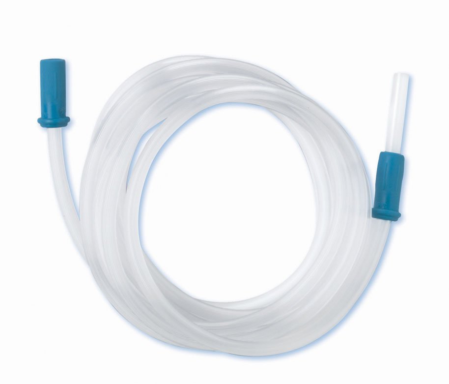 Suction Tubing Clear 1/4 Inch I.D. 20 Foot Length PVC Sterile