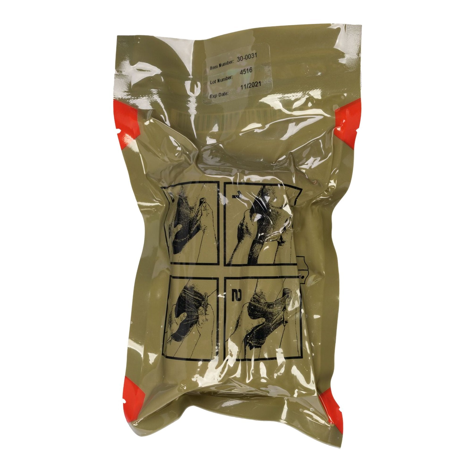 ETD™ C-Clasp Closure Trauma Dressing, 4 x 70 Inch