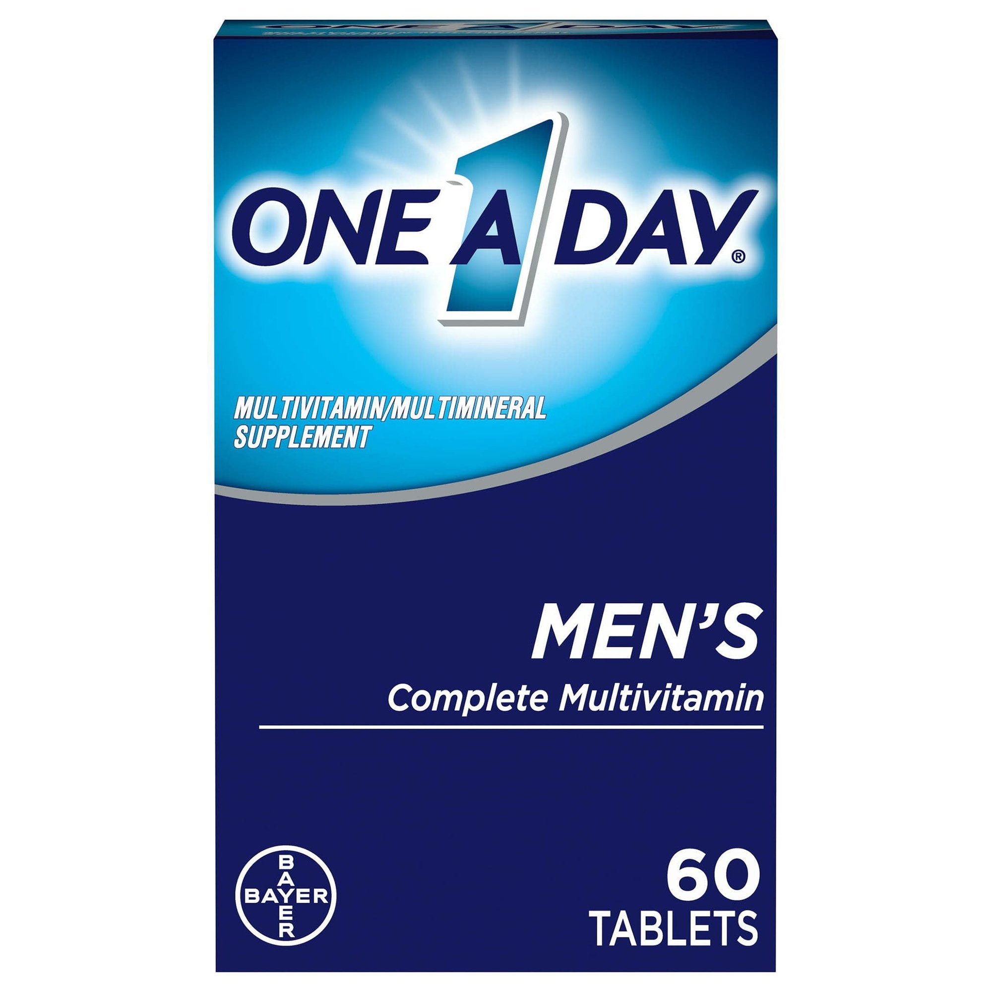 Multivitamin Supplement One A Day® Men's Complete Tablet 60 per Bottle