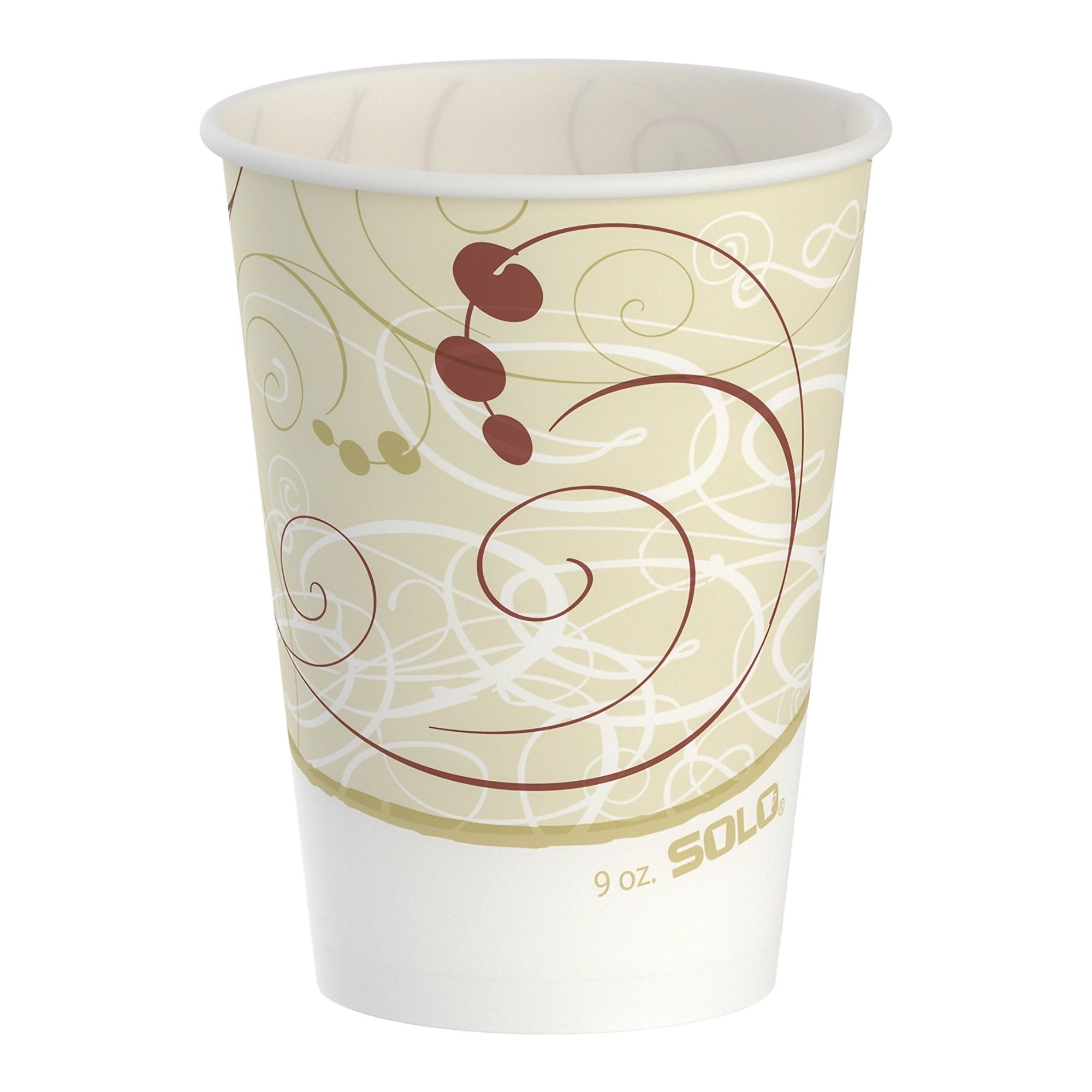 Drinking Cup Solo® 9 oz. Symphony® Print Wax Coated Paper Disposable