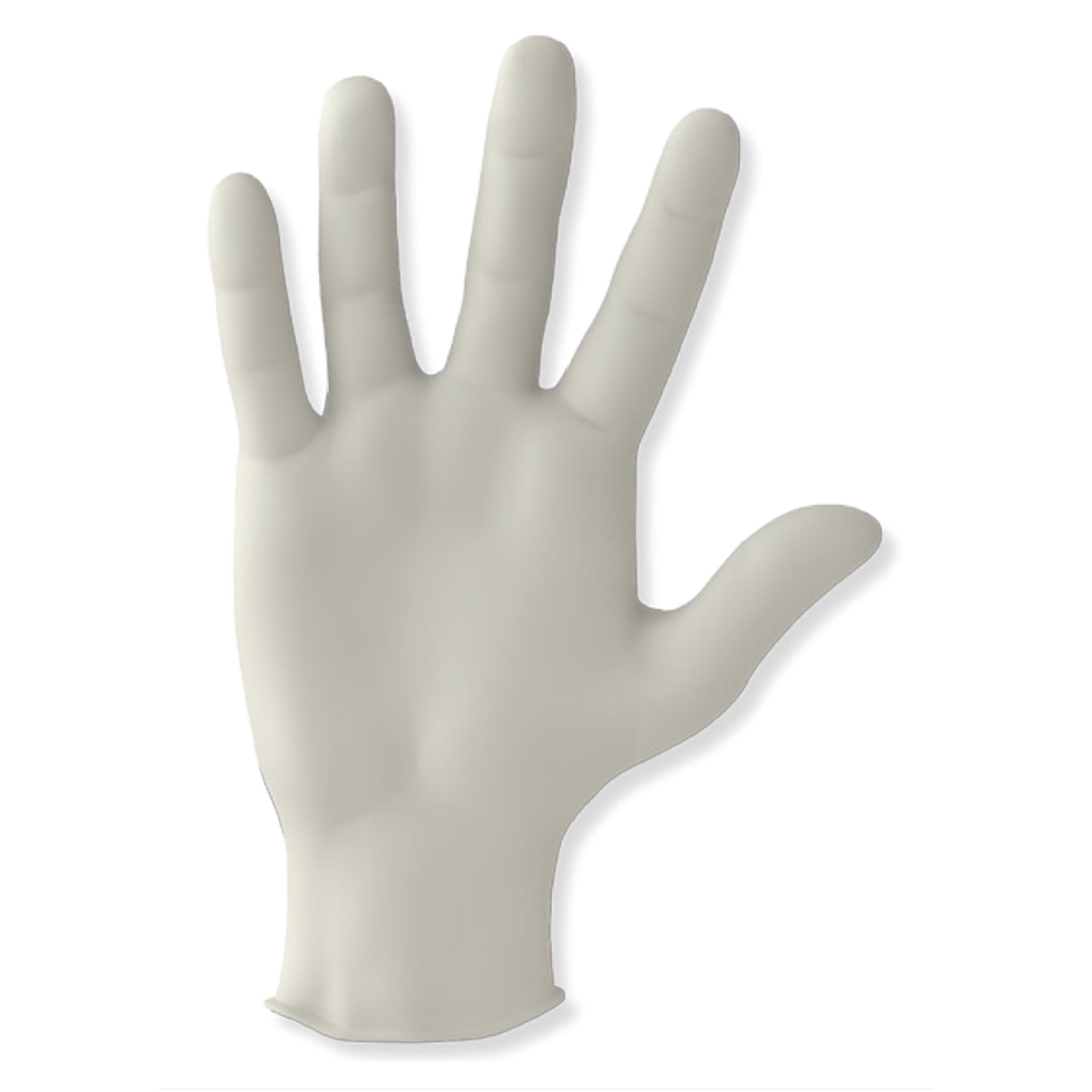 Polymed® Latex Exam Glove, Large, Ivory