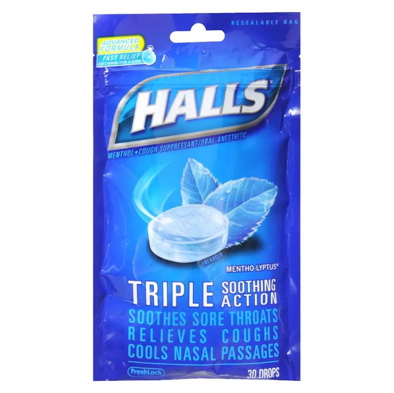 Halls® Mentho-Lyptus Cough Suppressant/Oral Analgesic