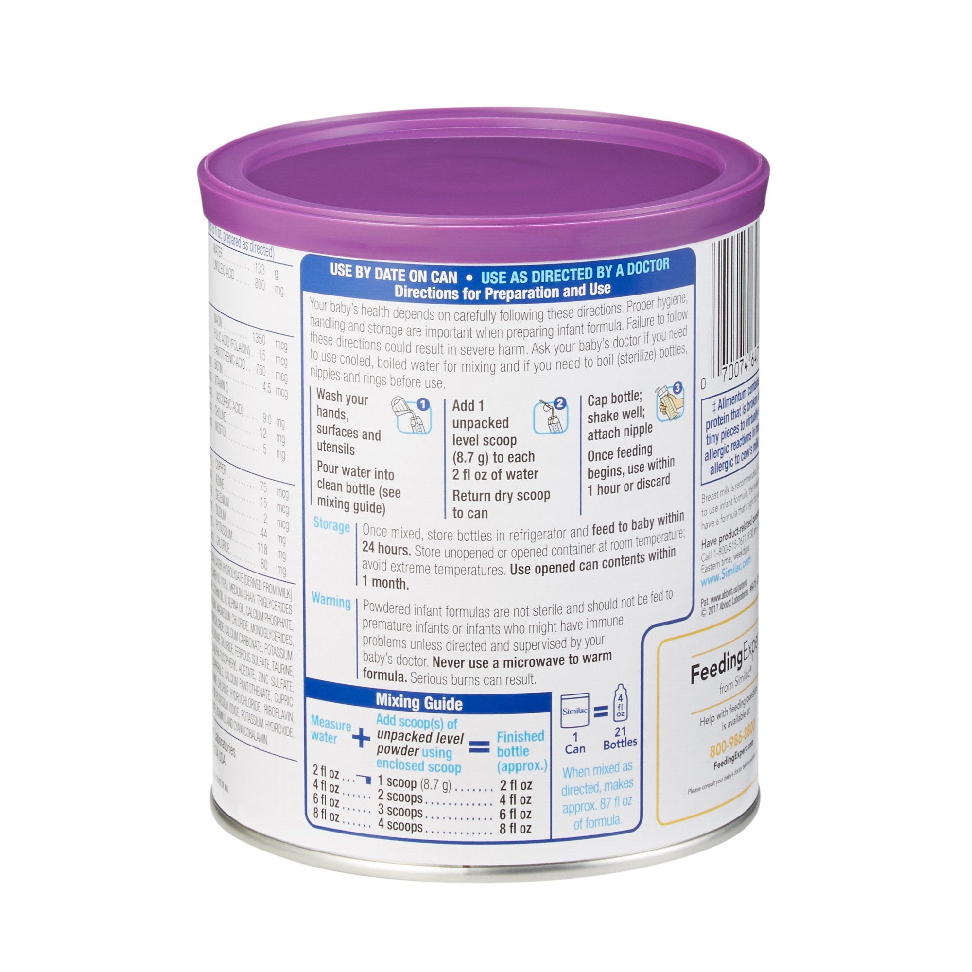 Similac® Alimentum® Infant Formula, 12.1-ounce can