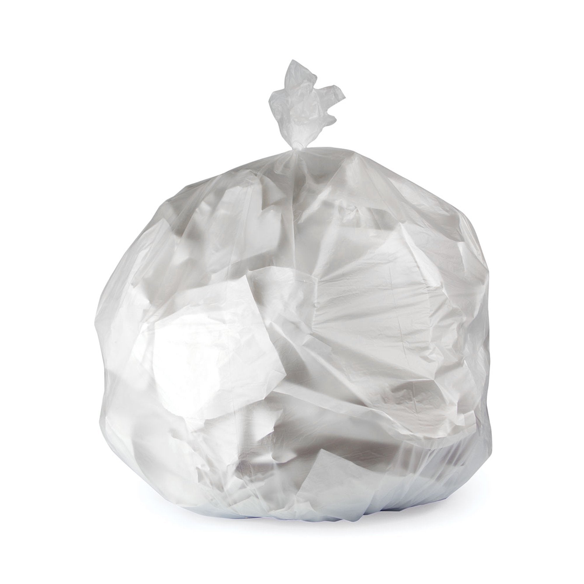 Trash Bag Heritage™ 33 gal. Natural HDPE 17 Mic. 33 X 40 Inch Star Seal Bottom Coreless Roll