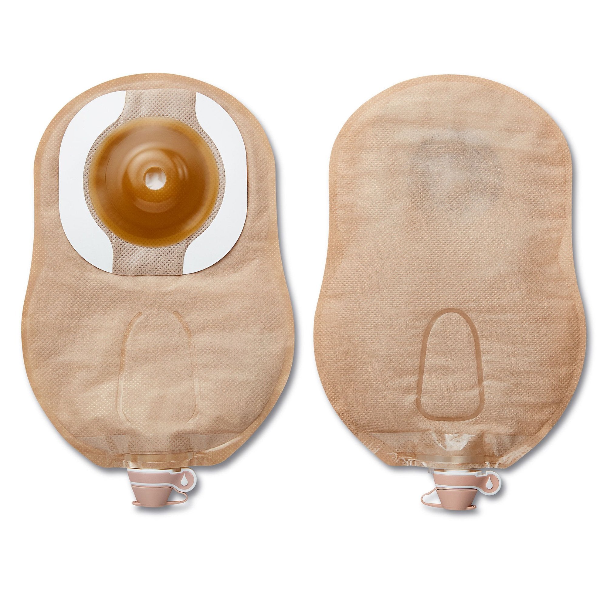 Urostomy Pouch Premier™ One-Piece System 9 Inch Length Convex, Pre-Cut Drainable