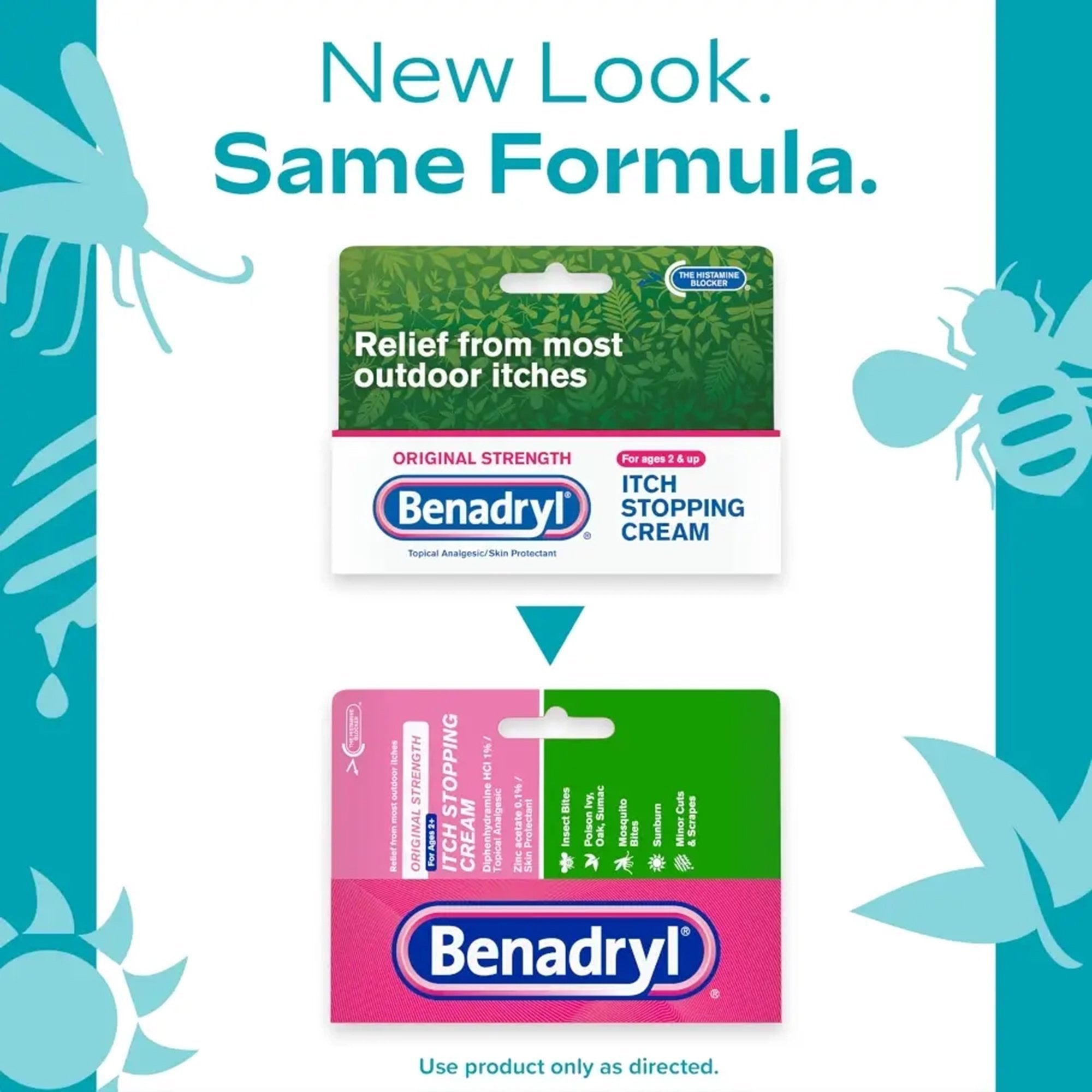 Benadryl® Itch Stopping Cream