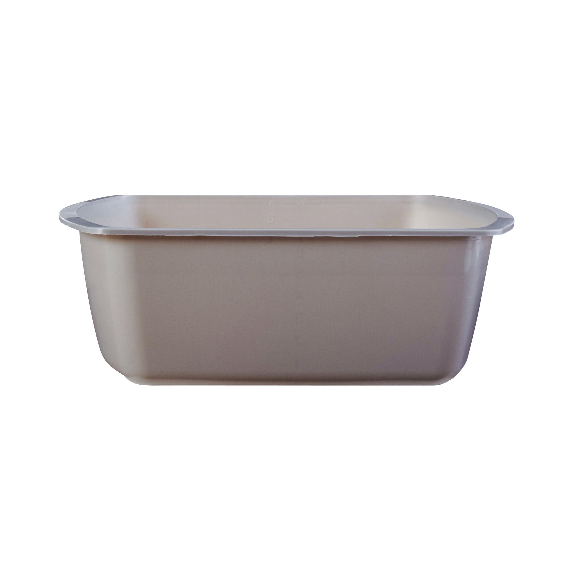 McKesson Wash Basin, Rectangle, 7 Quart, Gray