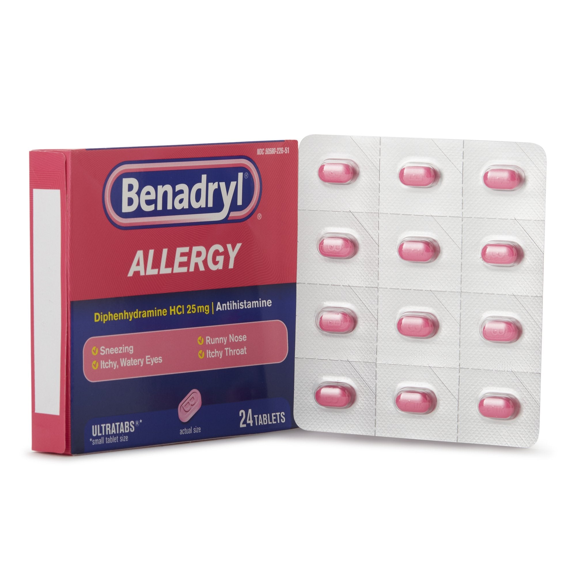 Benadryl® Diphenhydramine Allergy Relief