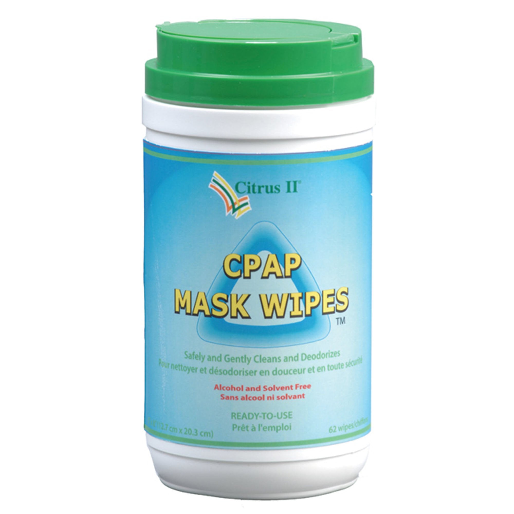 CPAP Wipes Citrus II 5 X 8 Inch, 7.5 oz