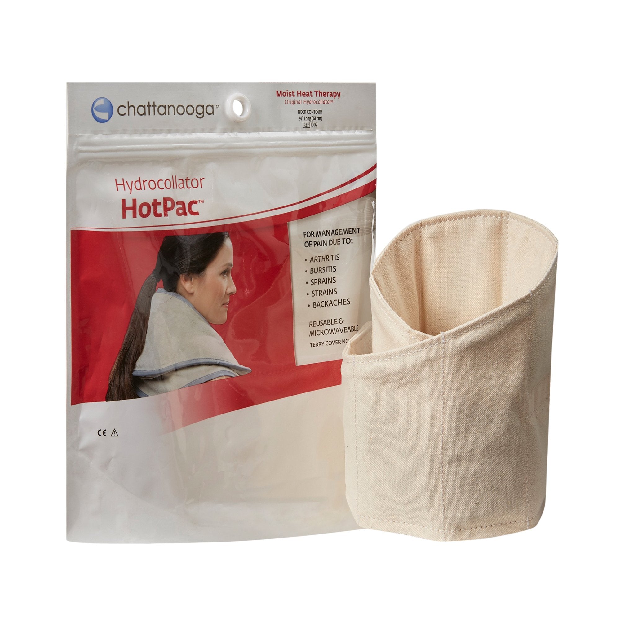 Hydrocollator® HotPac™ Moist Heat Pad, Neck Contour