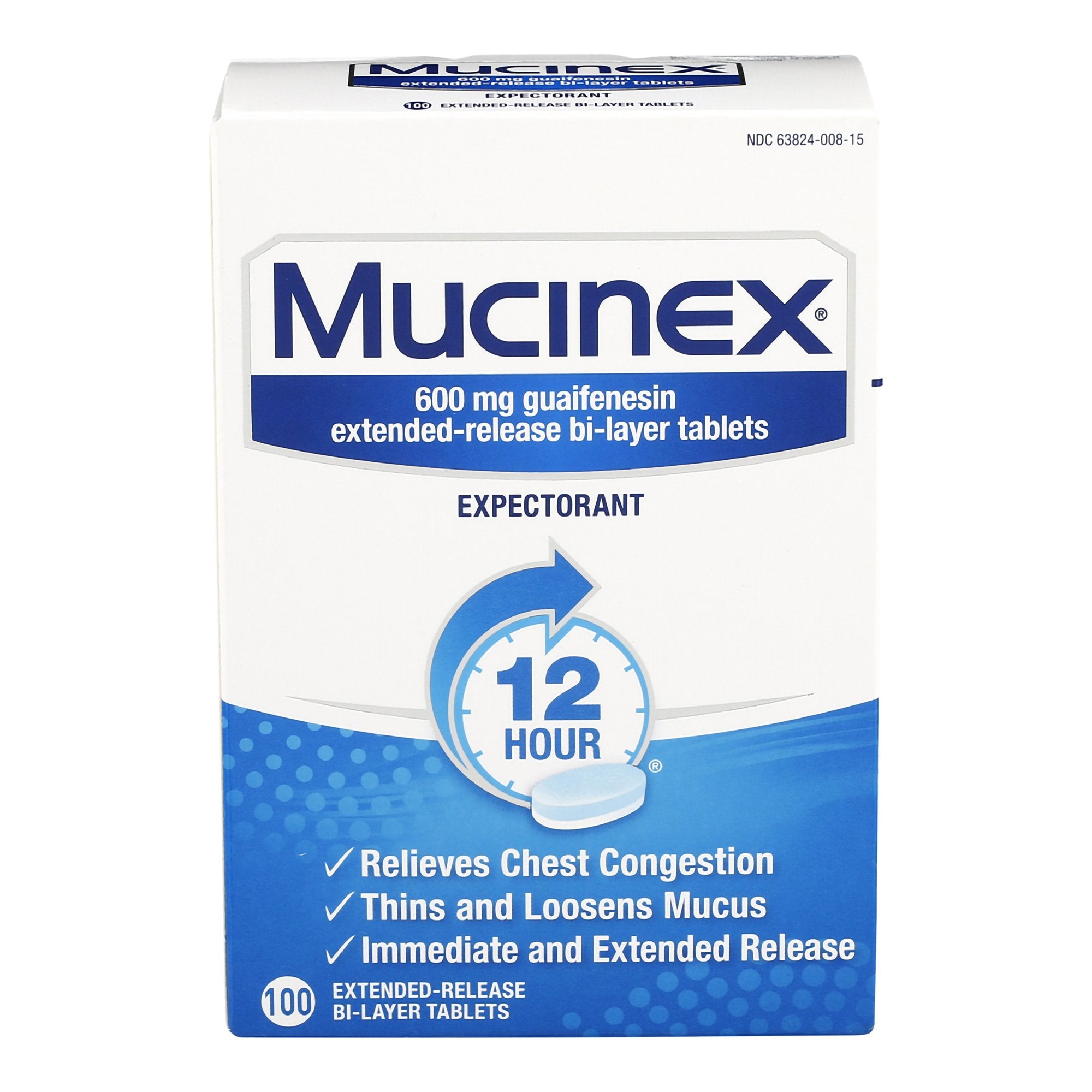 Mucinex® Guaifenesin Cold and Cough Relief