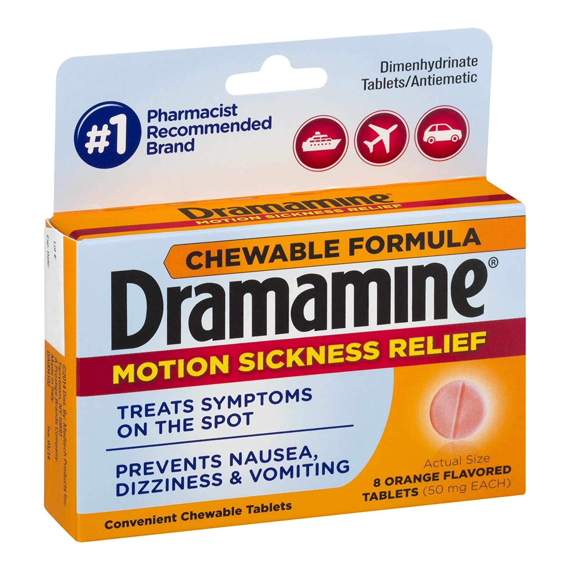 Dramamine® Dimenhydrinate Nausea Relief
